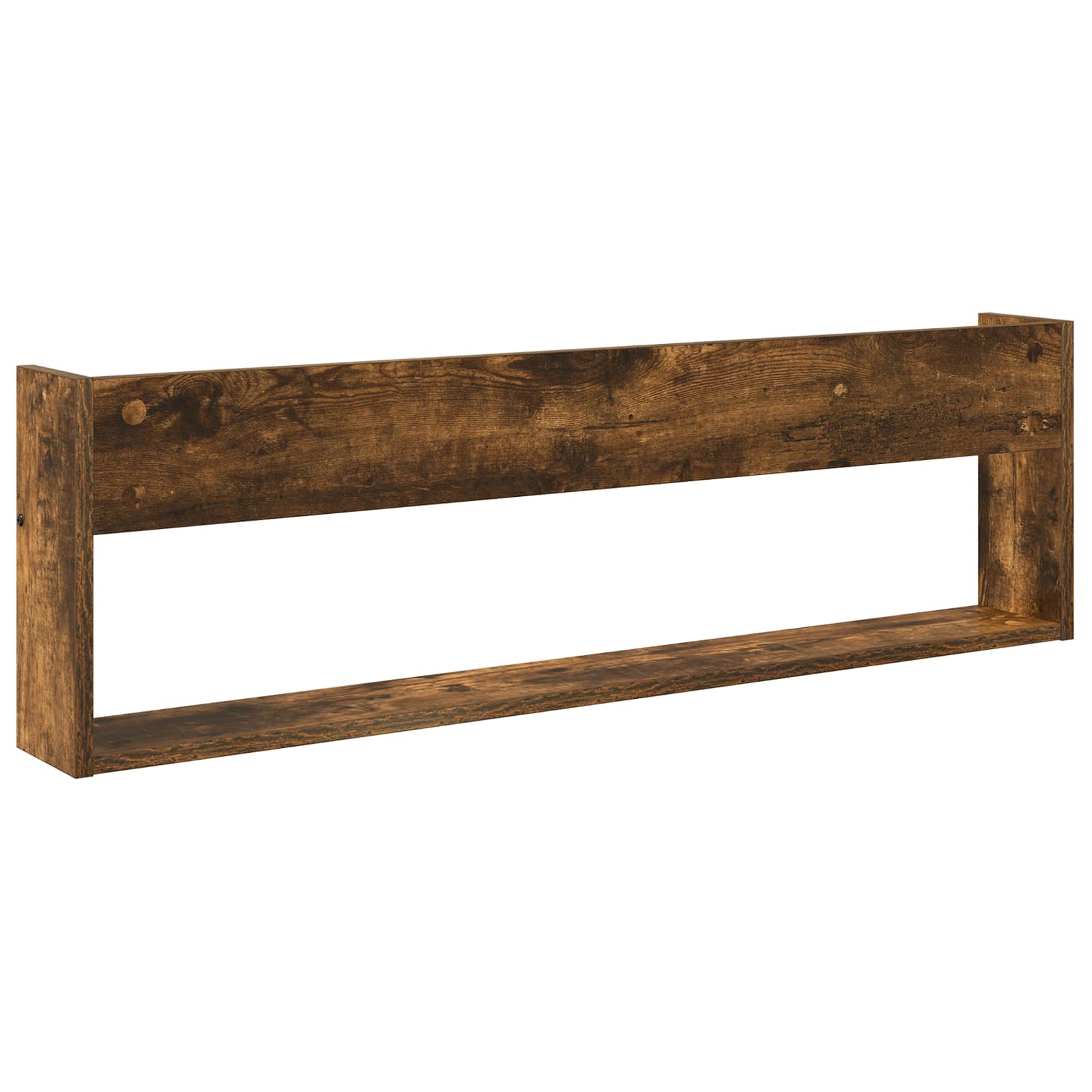 Tijdschrift Rek Gerookt eiken 100 x 12 x 30 cm Bewerkt hout is nu te koop bij PeponiXL, paradijselijk wonen!