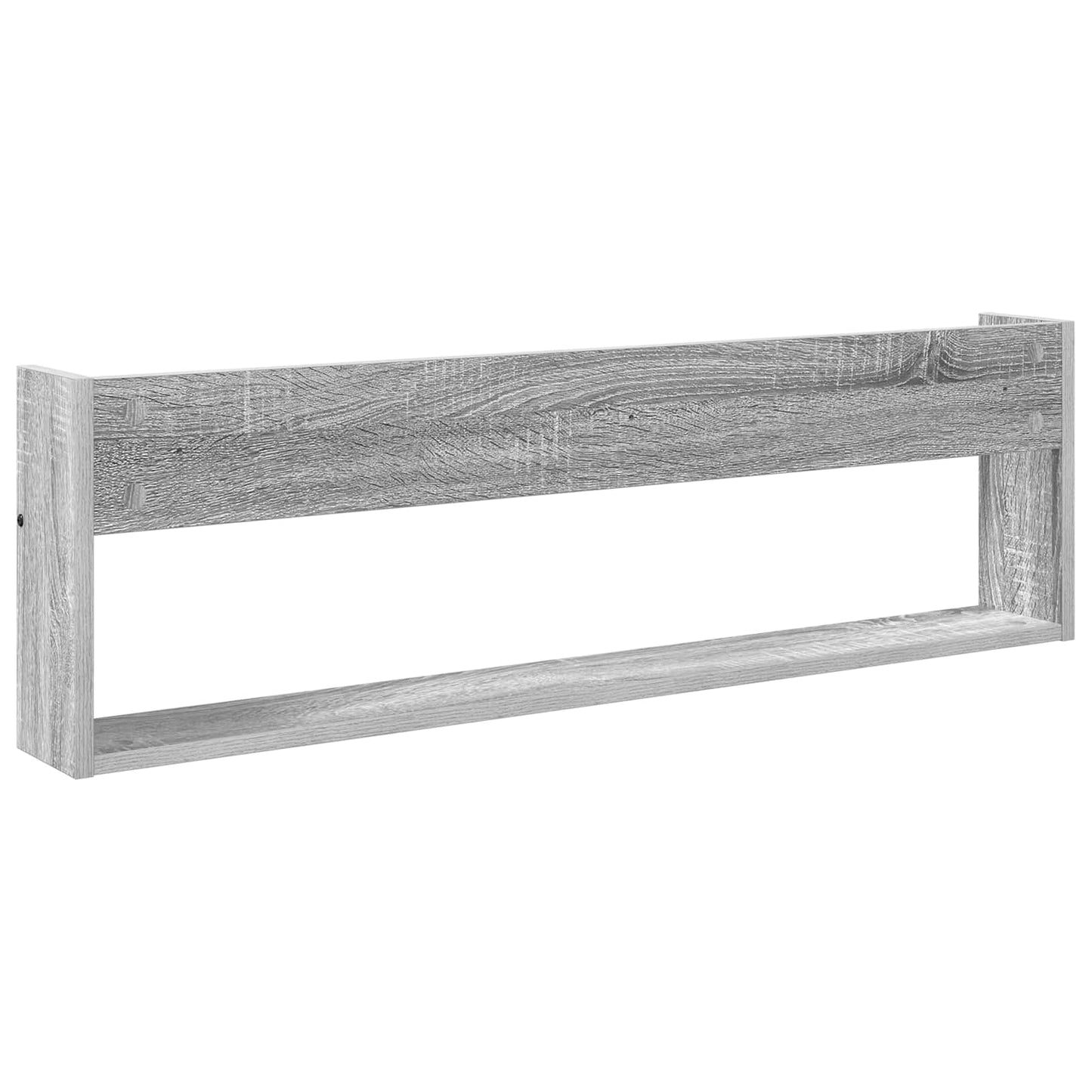 Tijdschrift Rek Grijs Sonoma 100 x 12 x 30 cm Bewerkt hout is nu te koop bij PeponiXL, paradijselijk wonen!