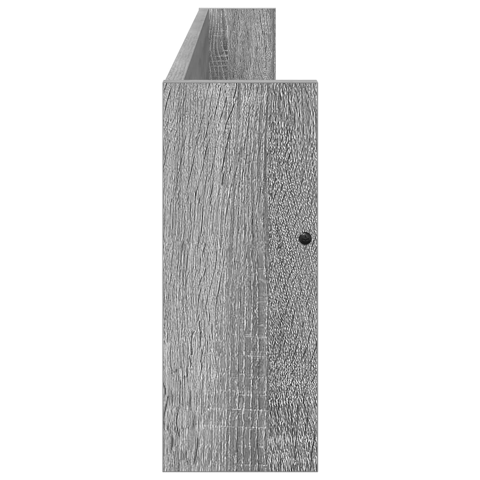 Tijdschrift Rek met plank 2 pcs Grijs Sonoma 100 x 12 x 30 cm is nu te koop bij PeponiXL, paradijselijk wonen!
