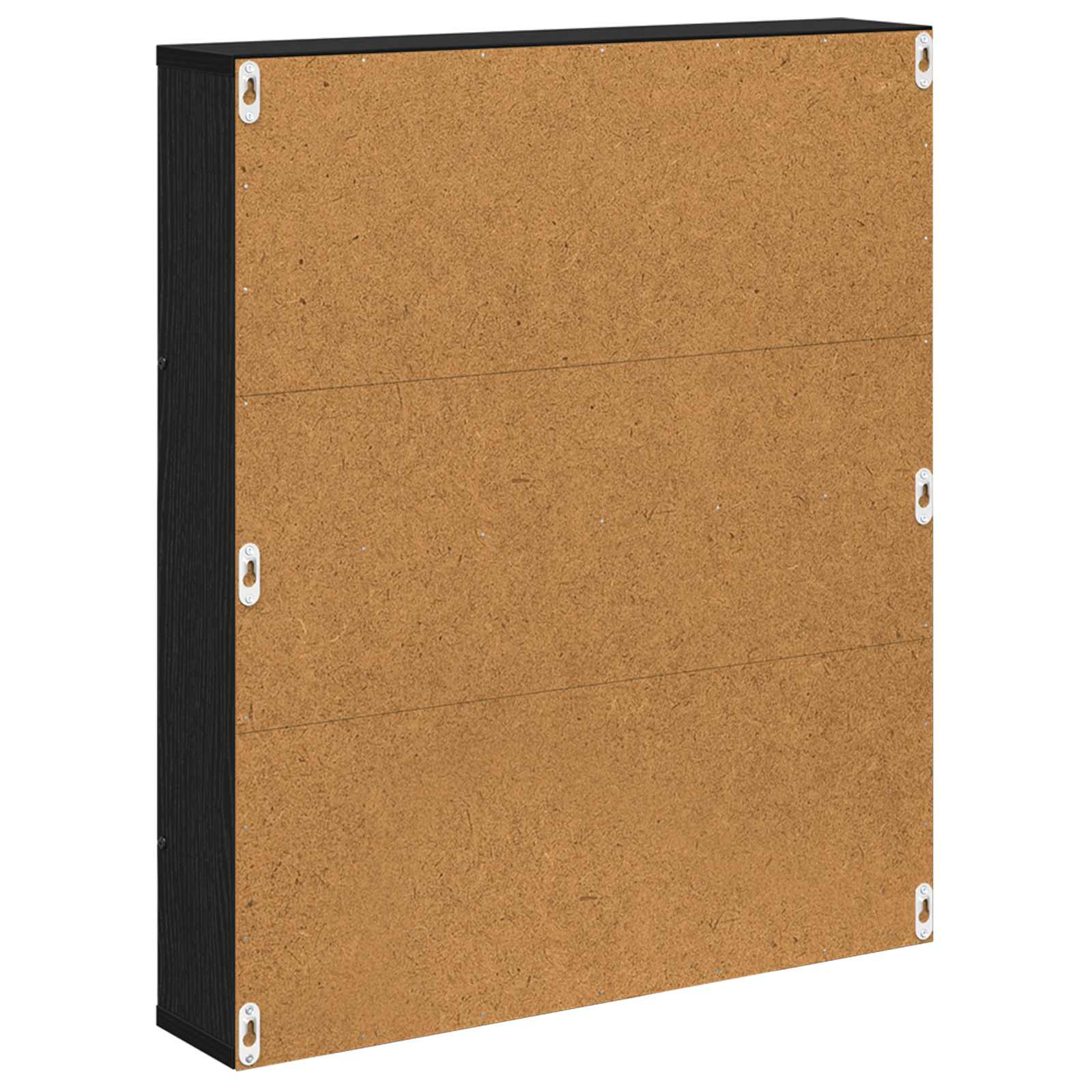 Tijdschrift Rek 2 pcs Zwart Eiken 60 x 12 x 70 cm Bewerkt hout is nu te koop bij PeponiXL, paradijselijk wonen!