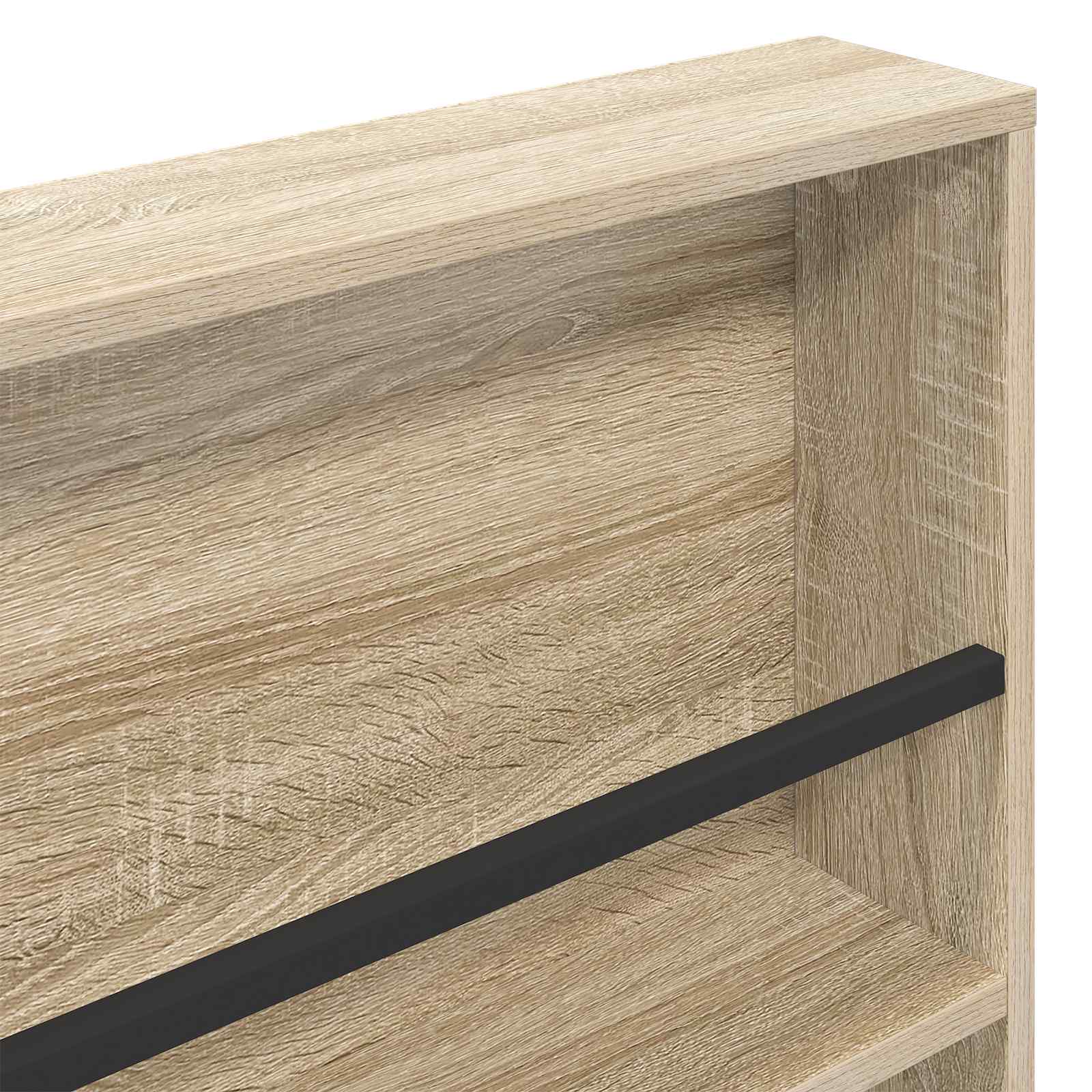 Tijdschrift Rek 2 pcs Sonoma Eiken 60 x 12 x 70 cm Bewerkt hout is nu te koop bij PeponiXL, paradijselijk wonen!