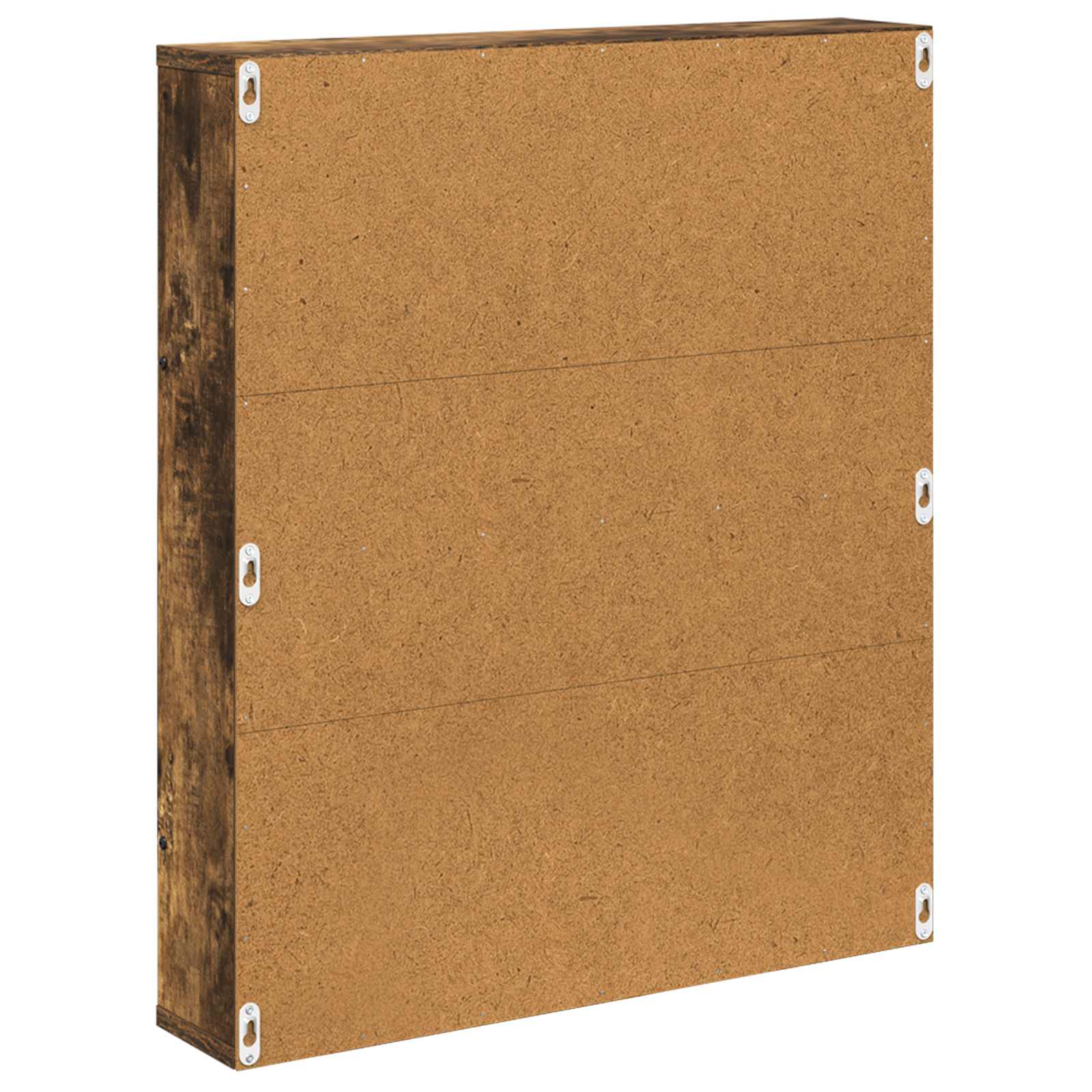 Tijdschrift Rek met plank 2 pcs Gerookt eiken 60 x 12 x 70 cm is nu te koop bij PeponiXL, paradijselijk wonen!