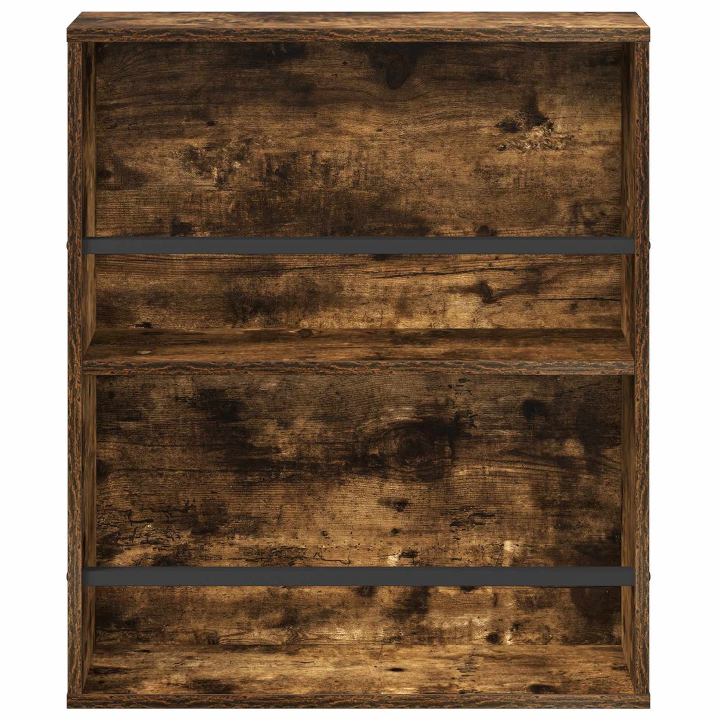 Tijdschrift Rek met plank 2 pcs Gerookt eiken 60 x 12 x 70 cm is nu te koop bij PeponiXL, paradijselijk wonen!