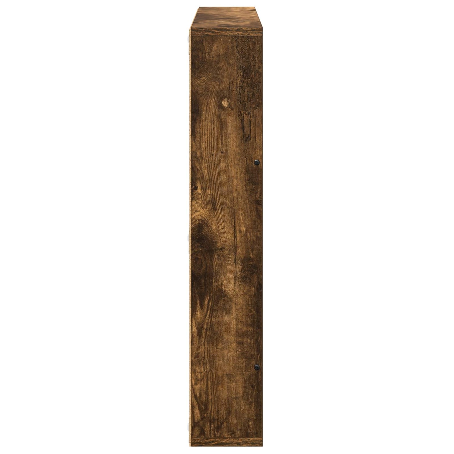 Tijdschrift Rek met plank 2 pcs Gerookt eiken 60 x 12 x 70 cm is nu te koop bij PeponiXL, paradijselijk wonen!