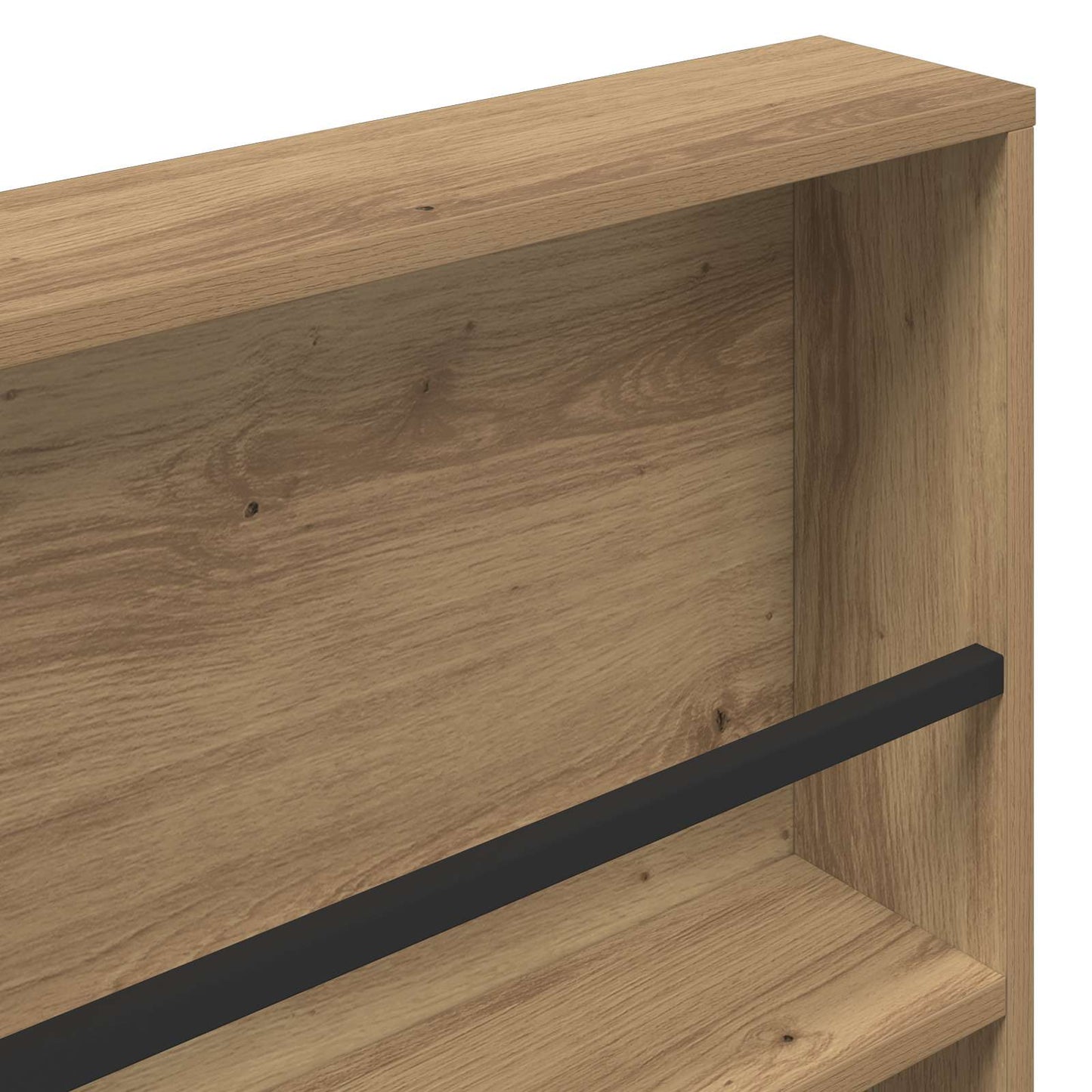 Tijdschrift Rek met plank 2 pcs Artisan Eiken 60 x 12 x 70 cm is nu te koop bij PeponiXL, paradijselijk wonen!
