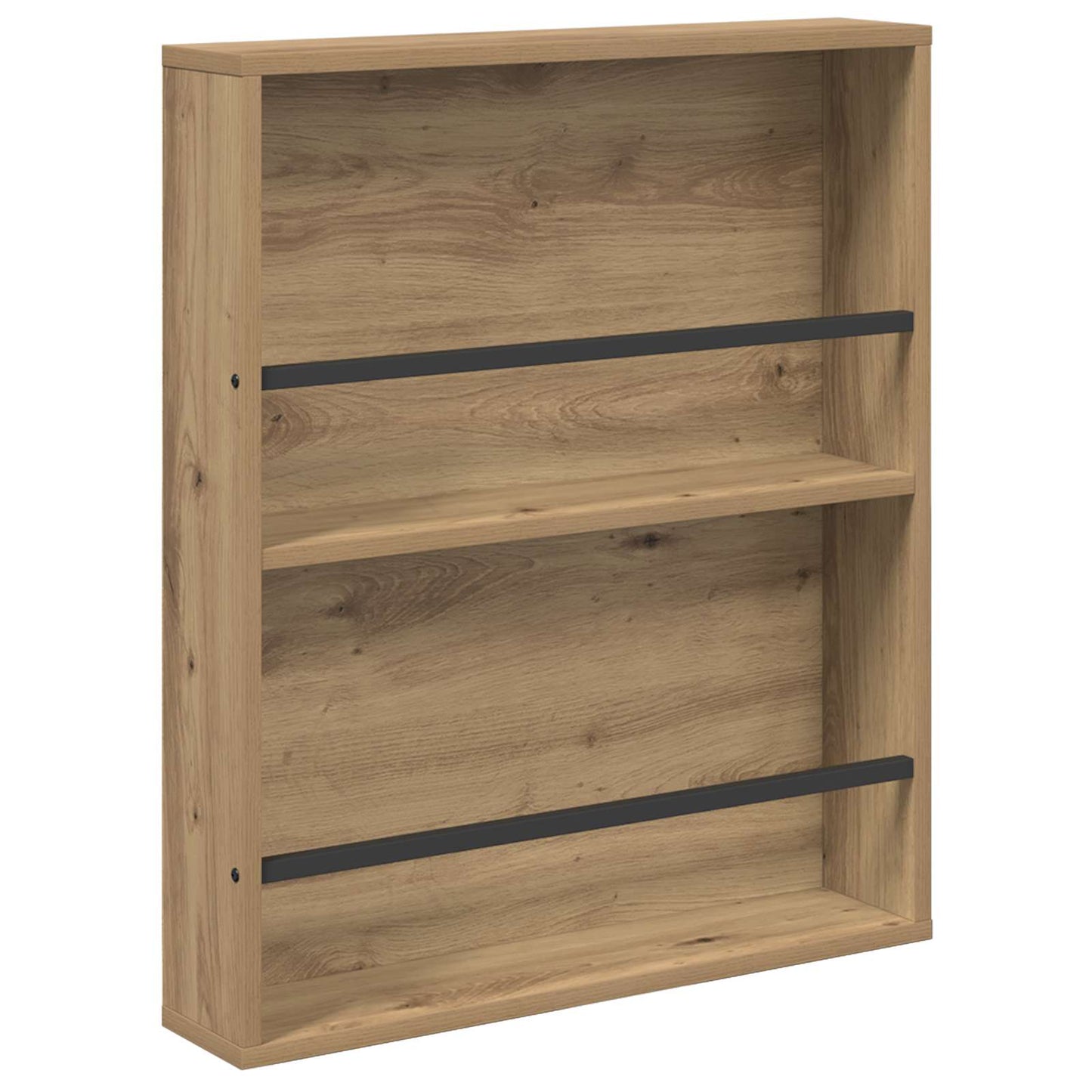 Tijdschrift Rek met plank 2 pcs Artisan Eiken 60 x 12 x 70 cm is nu te koop bij PeponiXL, paradijselijk wonen!