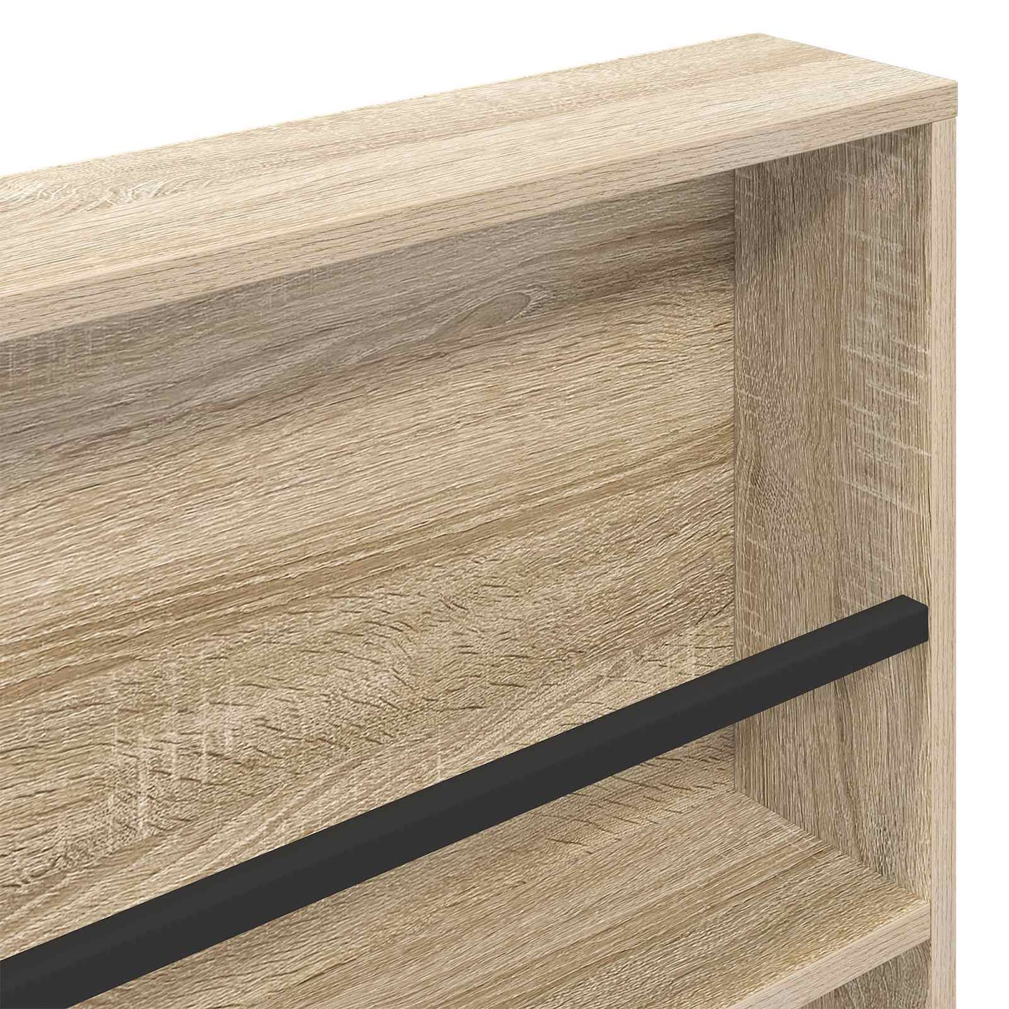 Tijdschrift Rek Sonoma Eiken 80 x 12 x 70 cm Bewerkt hout is nu te koop bij PeponiXL, paradijselijk wonen!