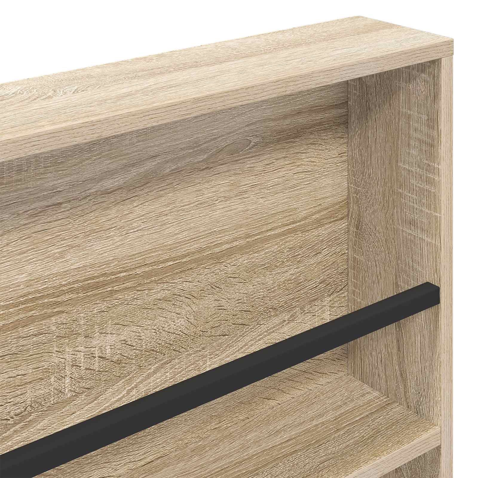 Tijdschrift Rek 2 pcs Sonoma Eiken 80 x 12 x 70 cm Bewerkt hout is nu te koop bij PeponiXL, paradijselijk wonen!
