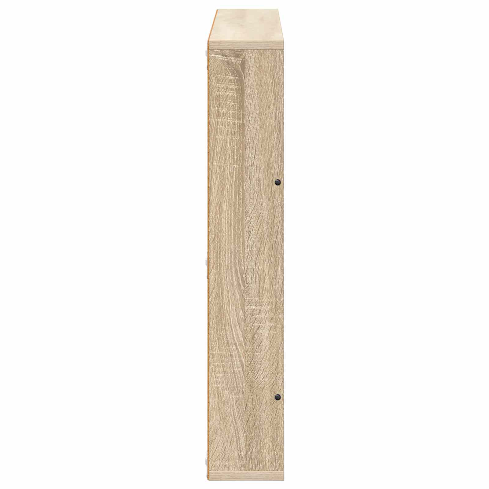 Tijdschrift Rek 2 pcs Sonoma Eiken 80 x 12 x 70 cm Bewerkt hout is nu te koop bij PeponiXL, paradijselijk wonen!