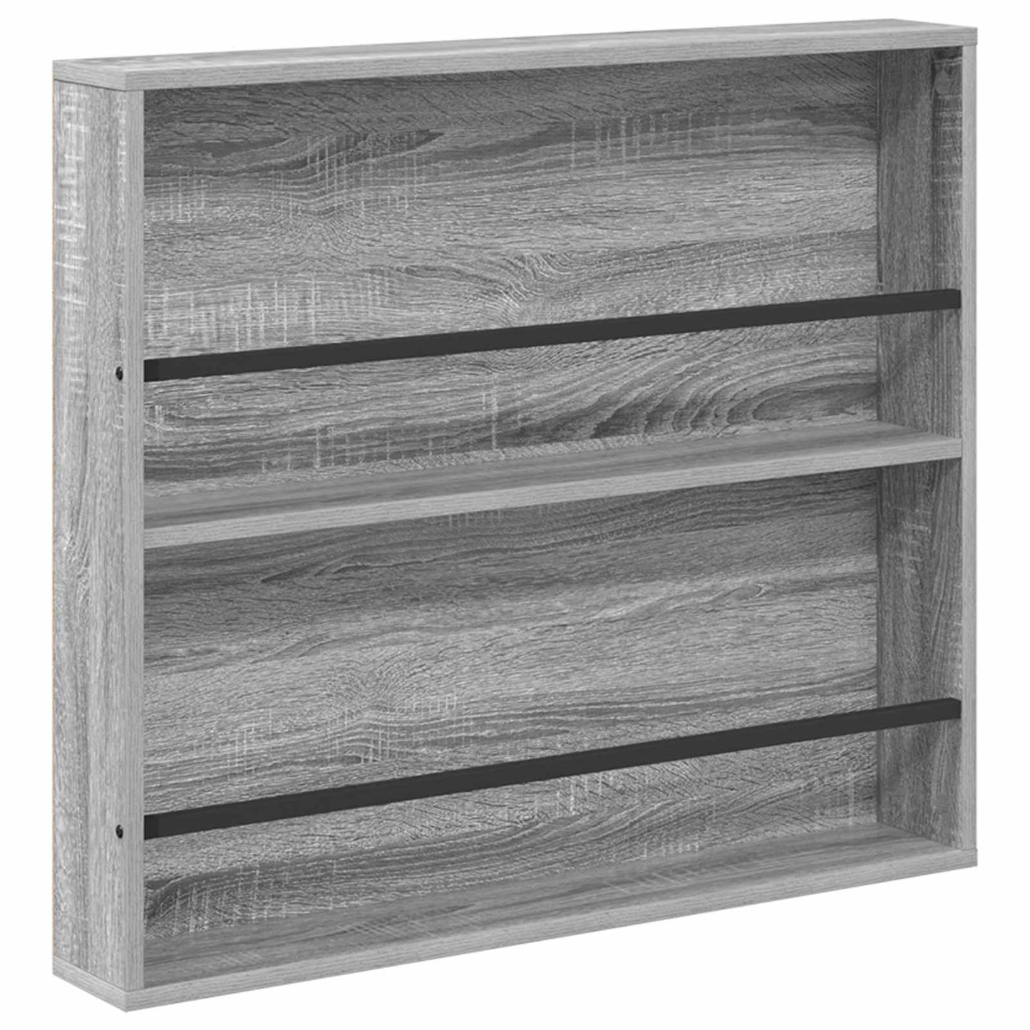 Tijdschrift Rek 2 pcs Grijs Sonoma 80 x 12 x 70 cm Bewerkt hout is nu te koop bij PeponiXL, paradijselijk wonen!