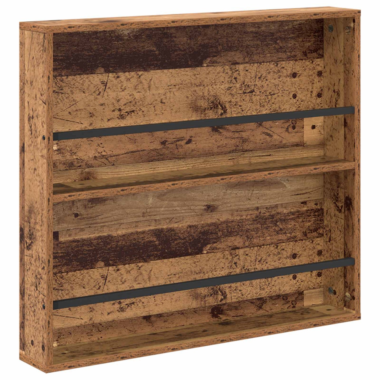 Tijdschrift Rek 2 pcs Oudhout 80 x 12 x 70 cm Bewerkt hout is nu te koop bij PeponiXL, paradijselijk wonen!