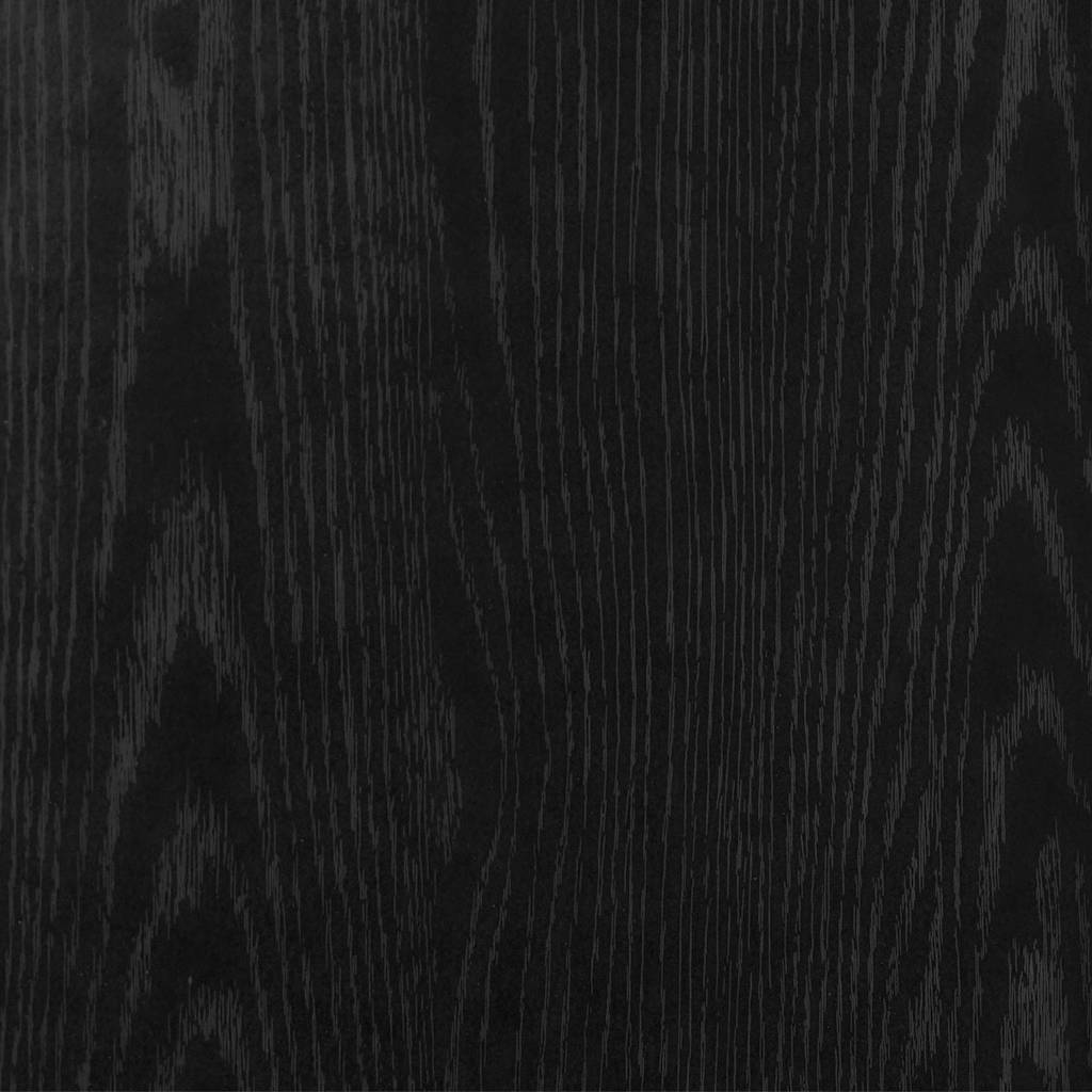Tijdschrift Rek 2 pcs Zwart Eiken 100 x 12 x 70 cm Bewerkt hout is nu te koop bij PeponiXL, paradijselijk wonen!