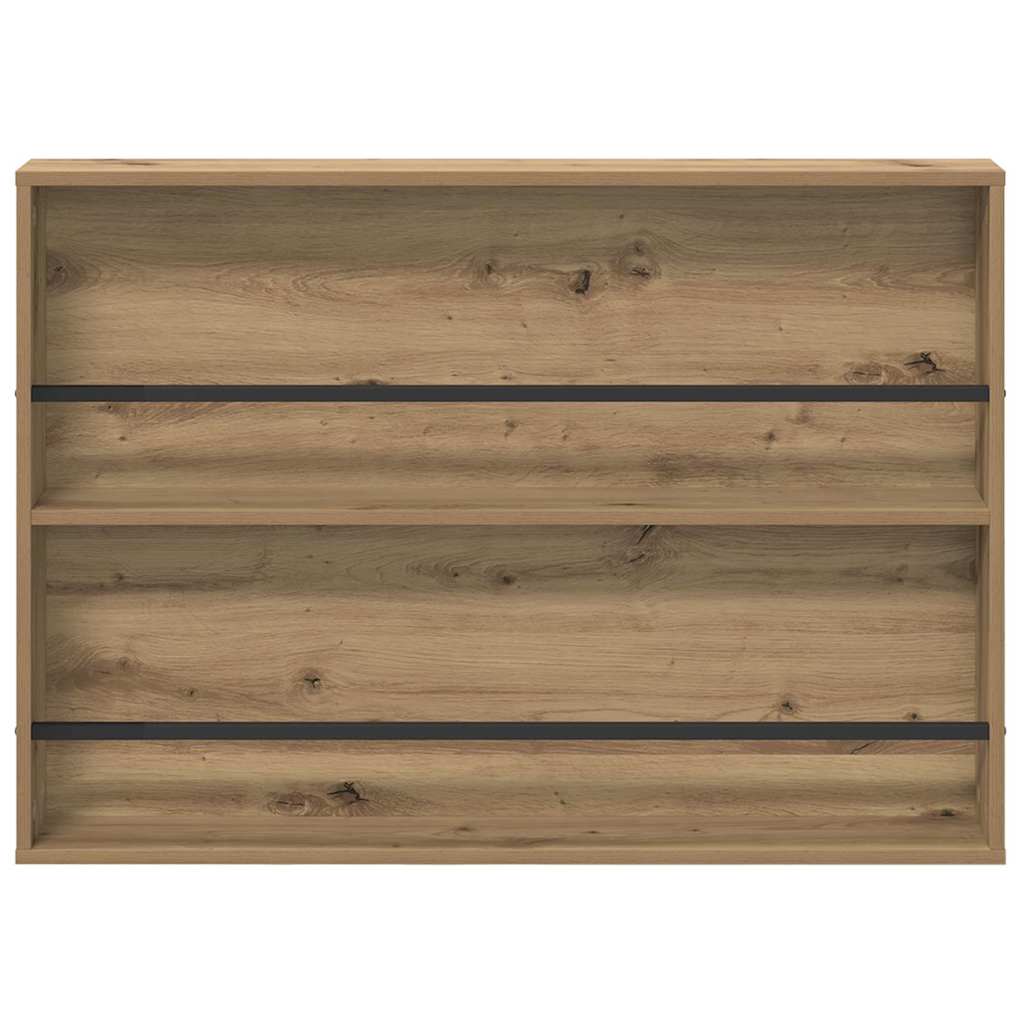 Tijdschrift Rek Artisan Eiken 100 x 12 x 70 cm Bewerkt hout is nu te koop bij PeponiXL, paradijselijk wonen!