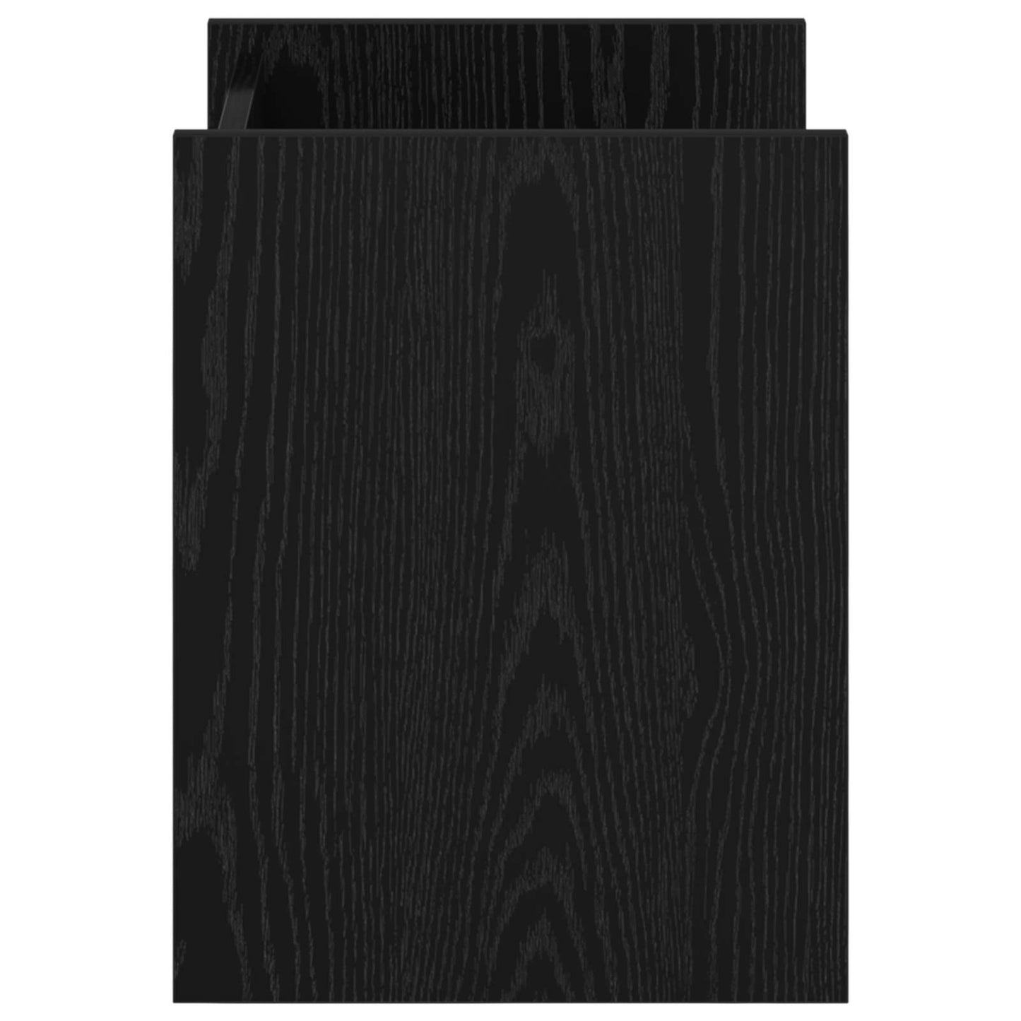 Tijdschrift Rek Zwart Eiken 35 x 35 x 45 cm Bewerkt hout is nu te koop bij PeponiXL, paradijselijk wonen!