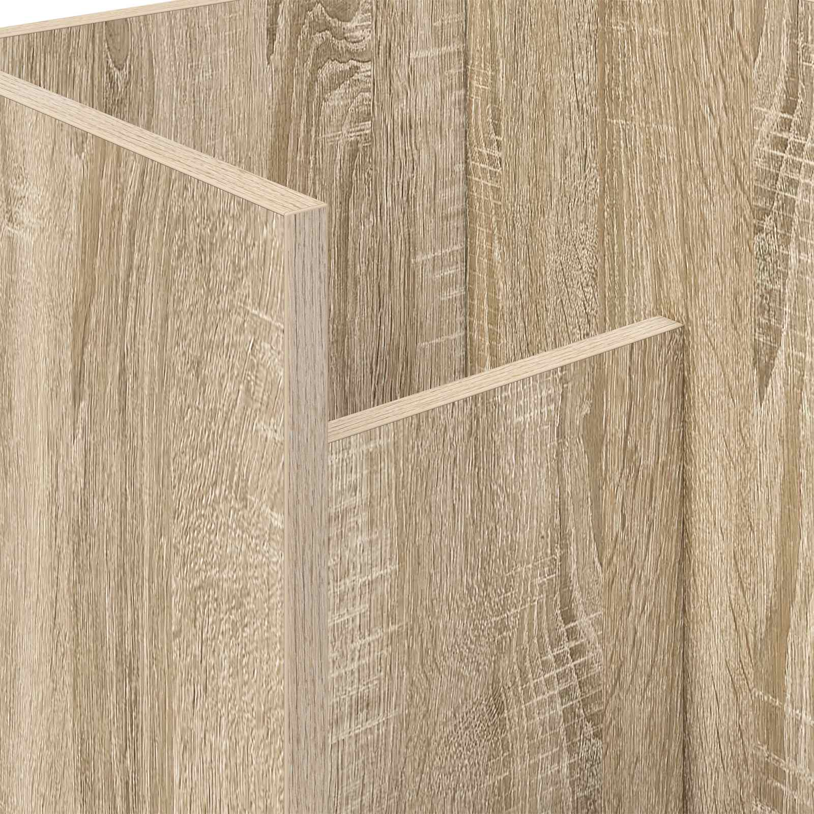 Tijdschrift Rek Sonoma Eiken 35 x 35 x 45 cm Bewerkt hout is nu te koop bij PeponiXL, paradijselijk wonen!