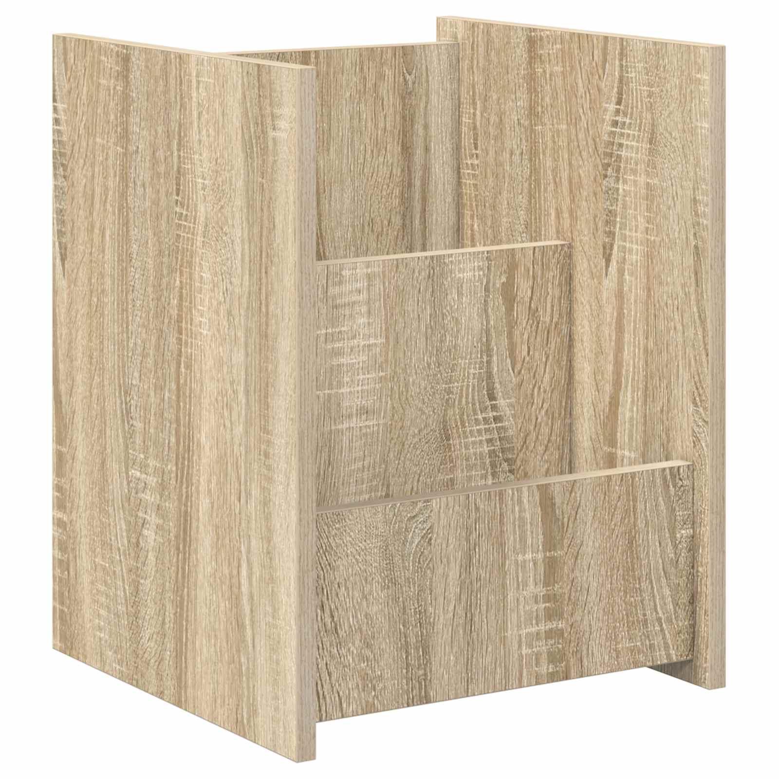 Tijdschrift Rek Sonoma Eiken 35 x 35 x 45 cm Bewerkt hout is nu te koop bij PeponiXL, paradijselijk wonen!