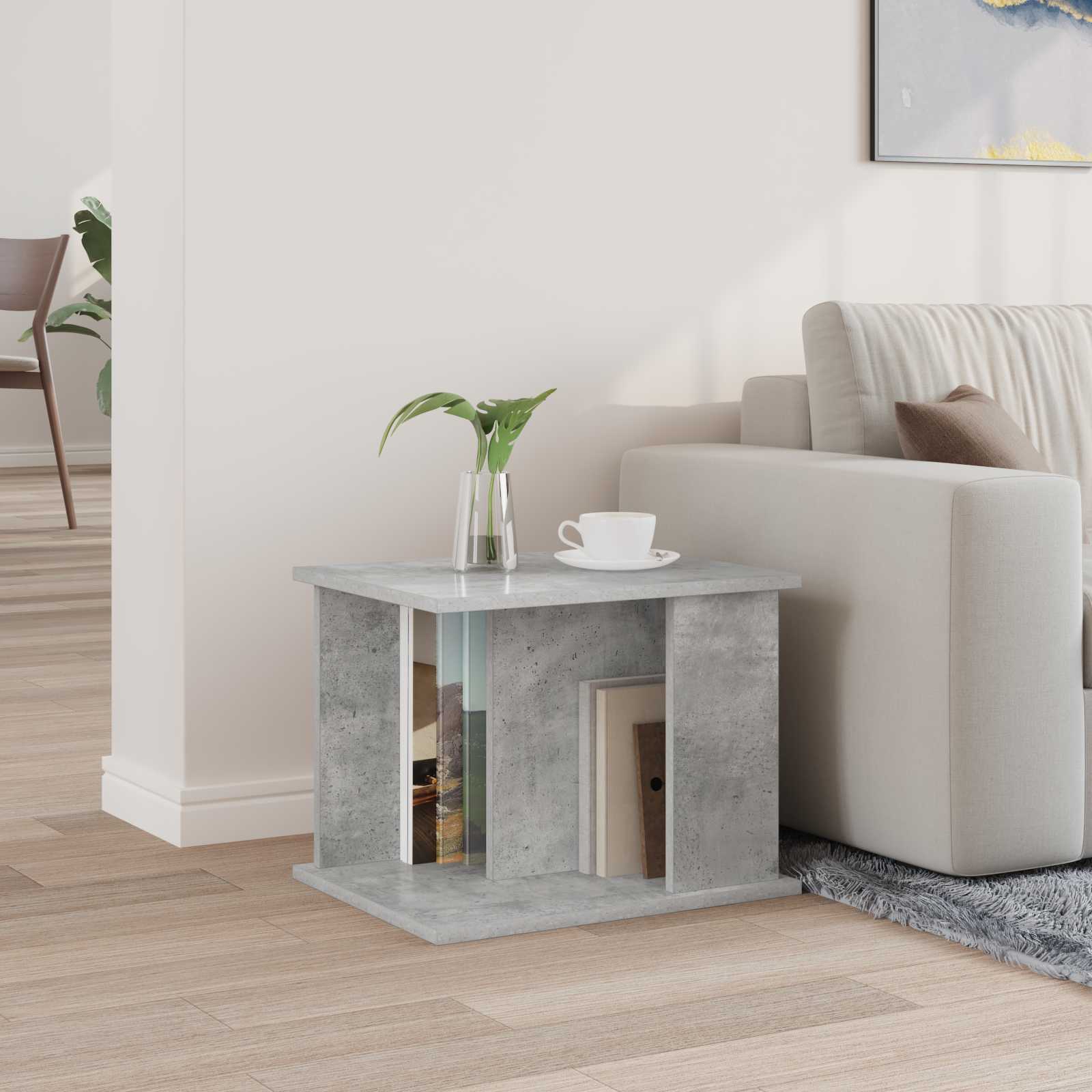 Tijdschrift Rek Concerte Grijs 35 x 35 x 45 cm Bewerkt hout is nu te koop bij PeponiXL, paradijselijk wonen!