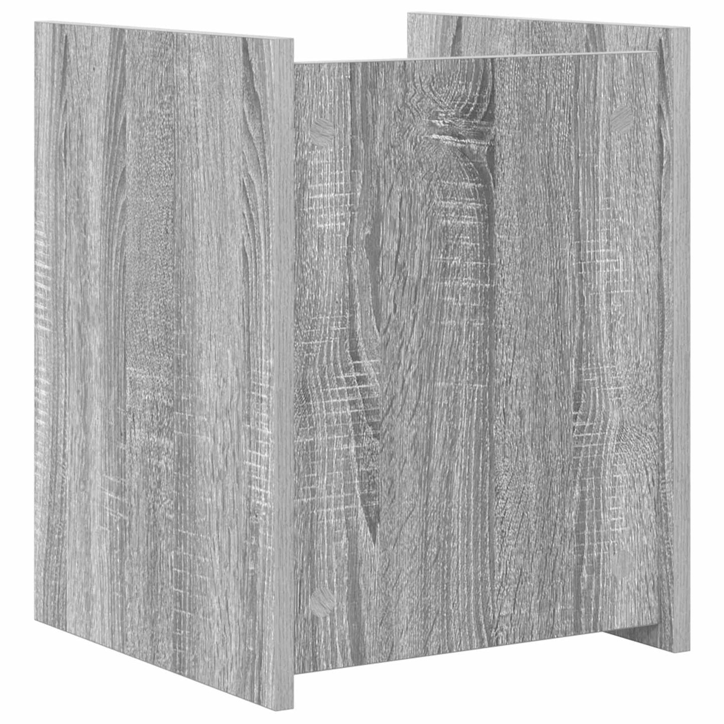 Tijdschrift Rek Grijs Sonoma 35 x 35 x 45 cm Bewerkt hout is nu te koop bij PeponiXL, paradijselijk wonen!