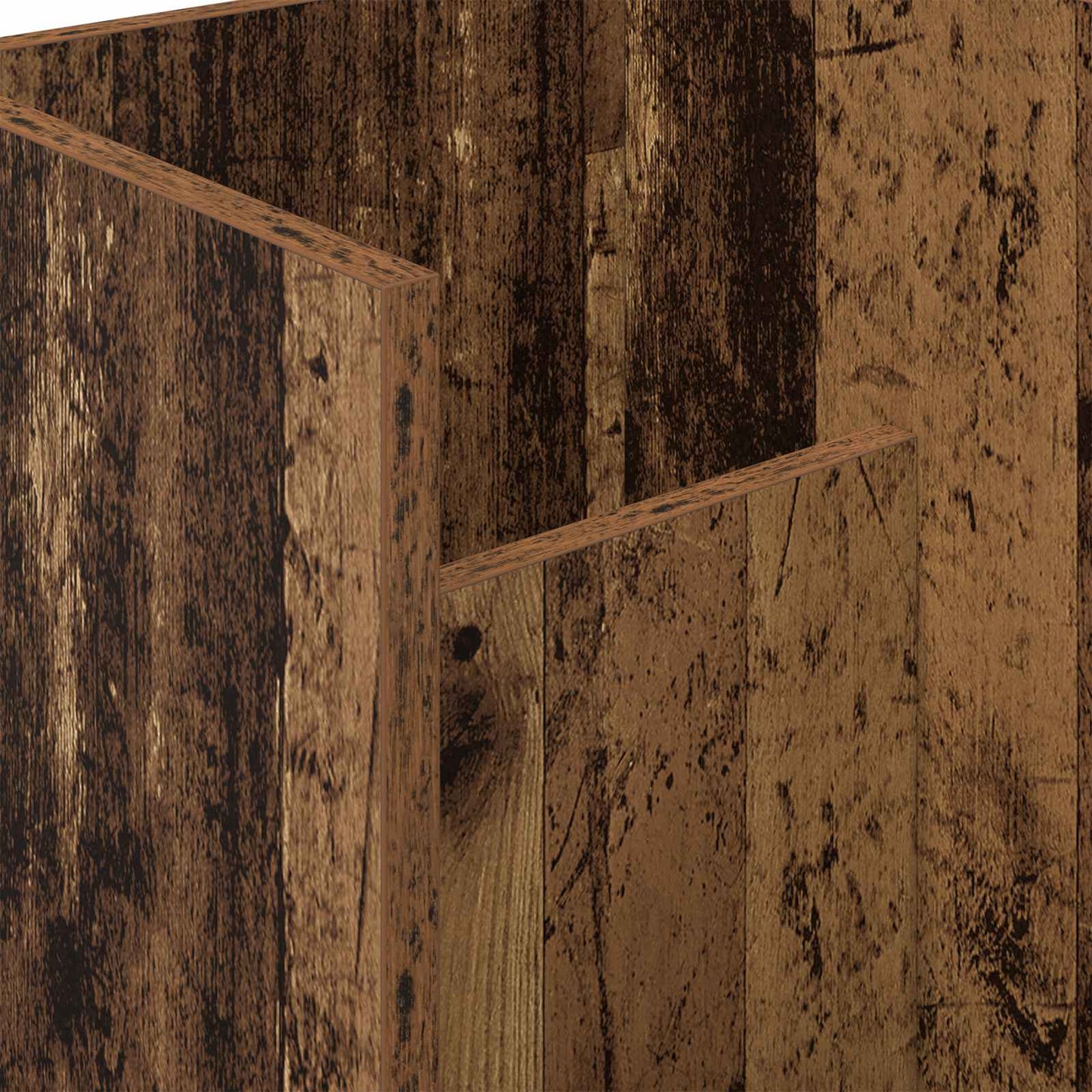 Tijdschrift Rek met plank Oudhout 35 x 35 x 45 cm Bewerkt hout is nu te koop bij PeponiXL, paradijselijk wonen!