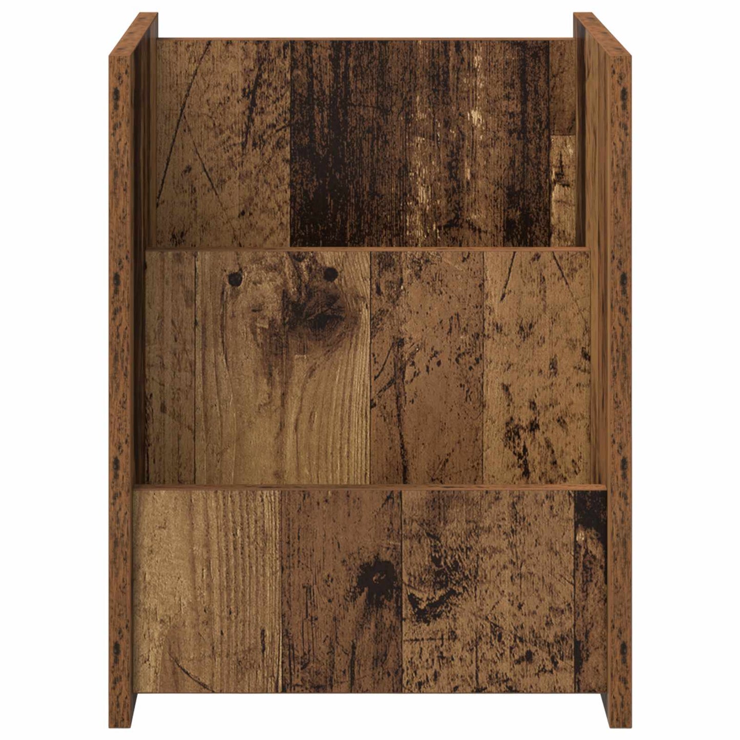 Tijdschrift Rek met plank Oudhout 35 x 35 x 45 cm Bewerkt hout is nu te koop bij PeponiXL, paradijselijk wonen!