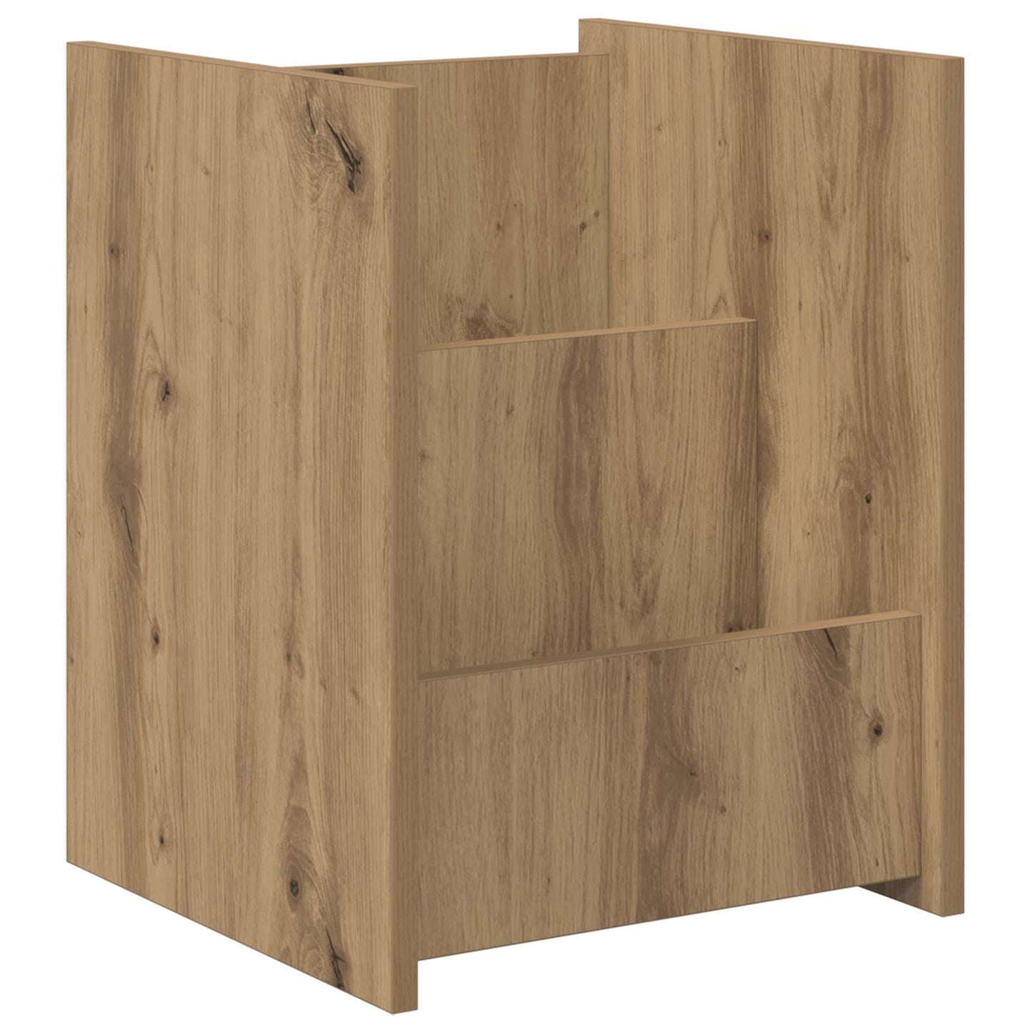 Tijdschrift Rek Artisan Eiken 35 x 35 x 45 cm Bewerkt hout is nu te koop bij PeponiXL, paradijselijk wonen!