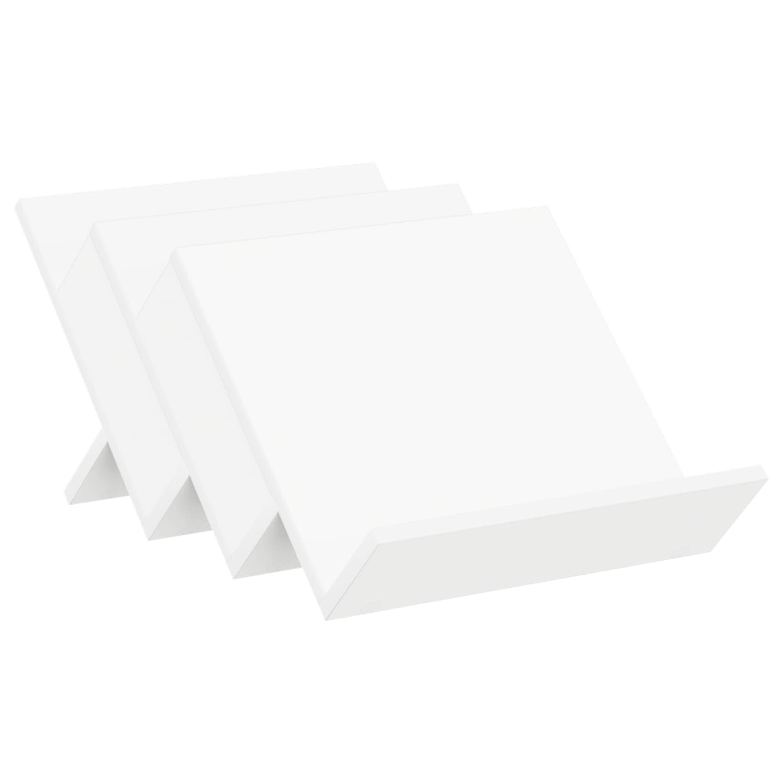 Tijdschrift Rek met plank Wit 53 x 40 x 28,5 cm Bewerkt hout is nu te koop bij PeponiXL, paradijselijk wonen!