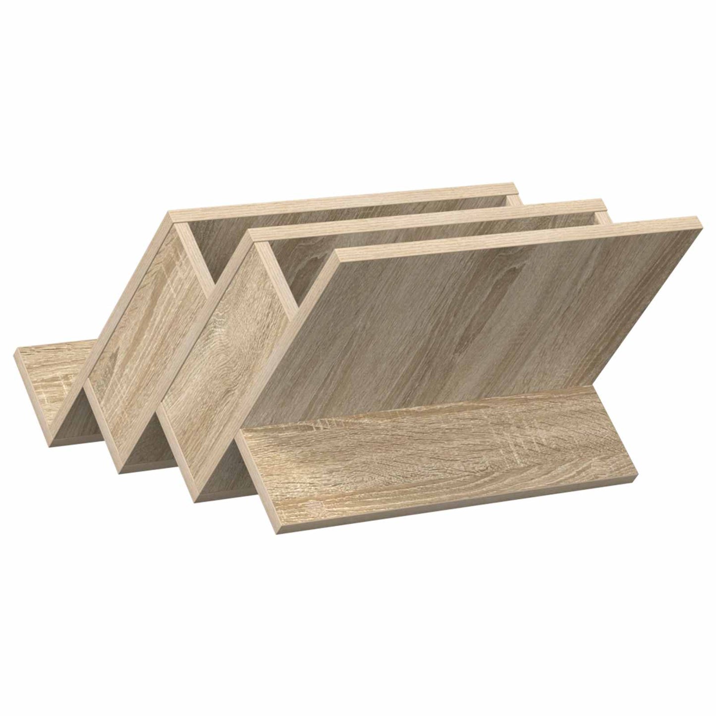 Tijdschrift Rek Sonoma Eiken 53 x 40 x 28,5 cm Bewerkt hout is nu te koop bij PeponiXL, paradijselijk wonen!
