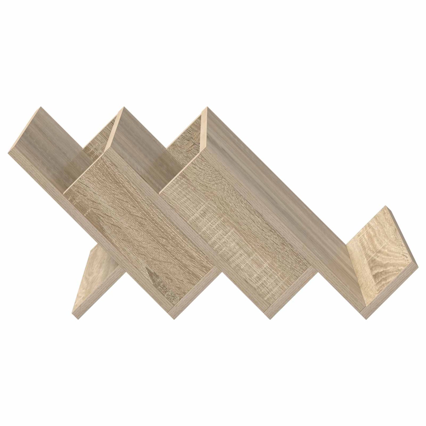 Tijdschrift Rek Sonoma Eiken 53 x 40 x 28,5 cm Bewerkt hout is nu te koop bij PeponiXL, paradijselijk wonen!