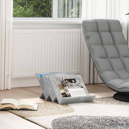Tijdschrift Rek Concerte Grijs 53 x 40 x 28,5 cm Bewerkt hout is nu te koop bij PeponiXL, paradijselijk wonen!