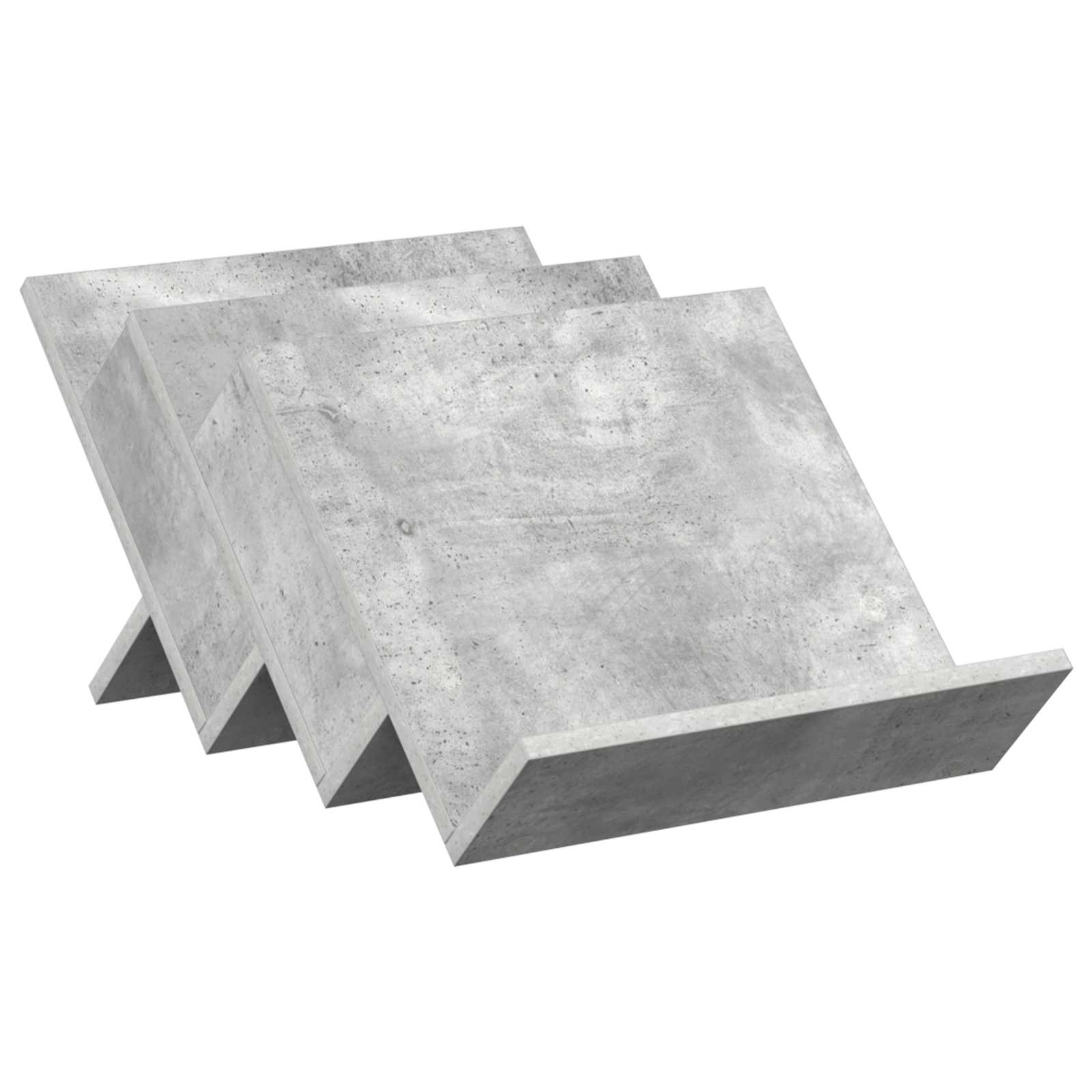 Tijdschrift Rek Concerte Grijs 53 x 40 x 28,5 cm Bewerkt hout is nu te koop bij PeponiXL, paradijselijk wonen!