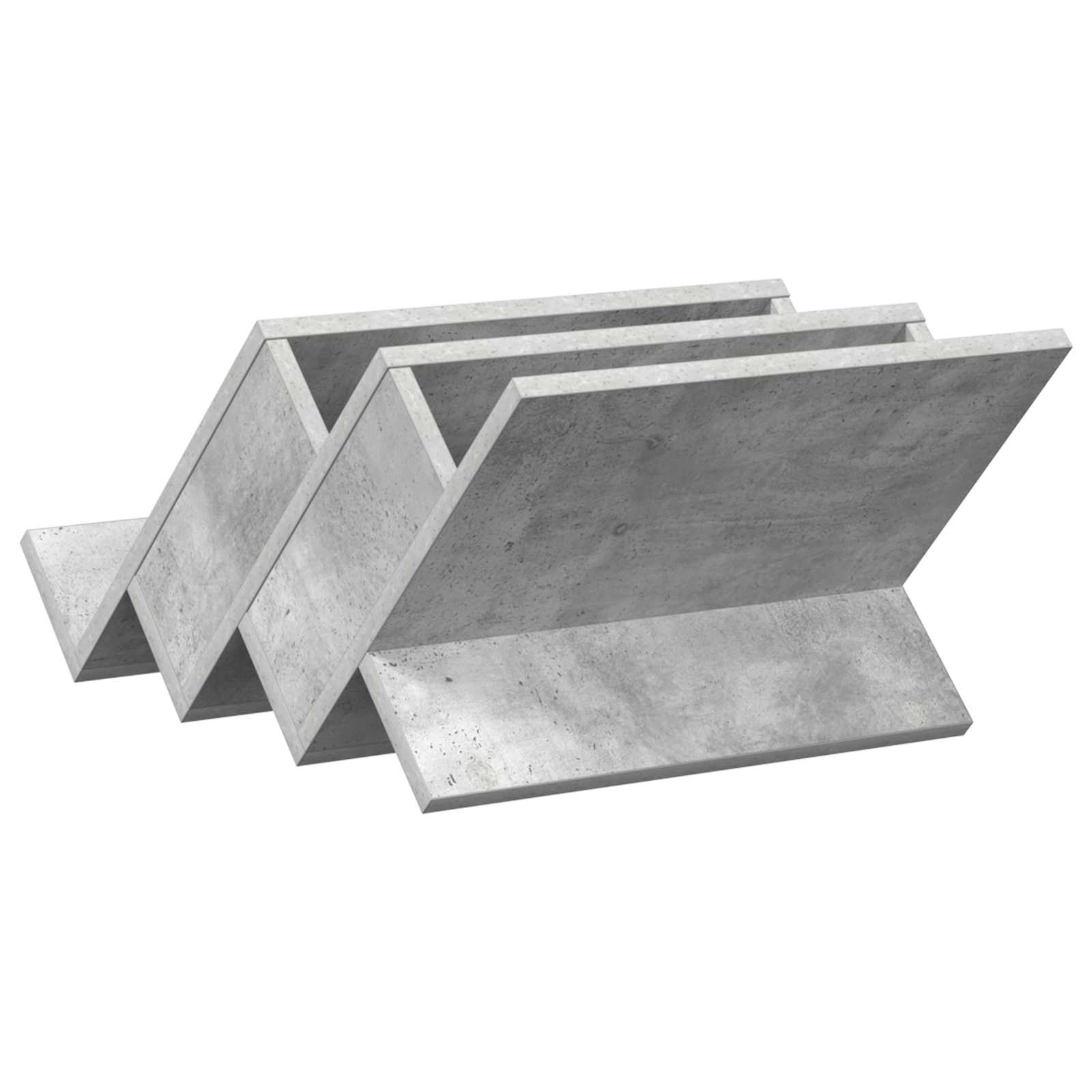 Tijdschrift Rek Concerte Grijs 53 x 40 x 28,5 cm Bewerkt hout is nu te koop bij PeponiXL, paradijselijk wonen!