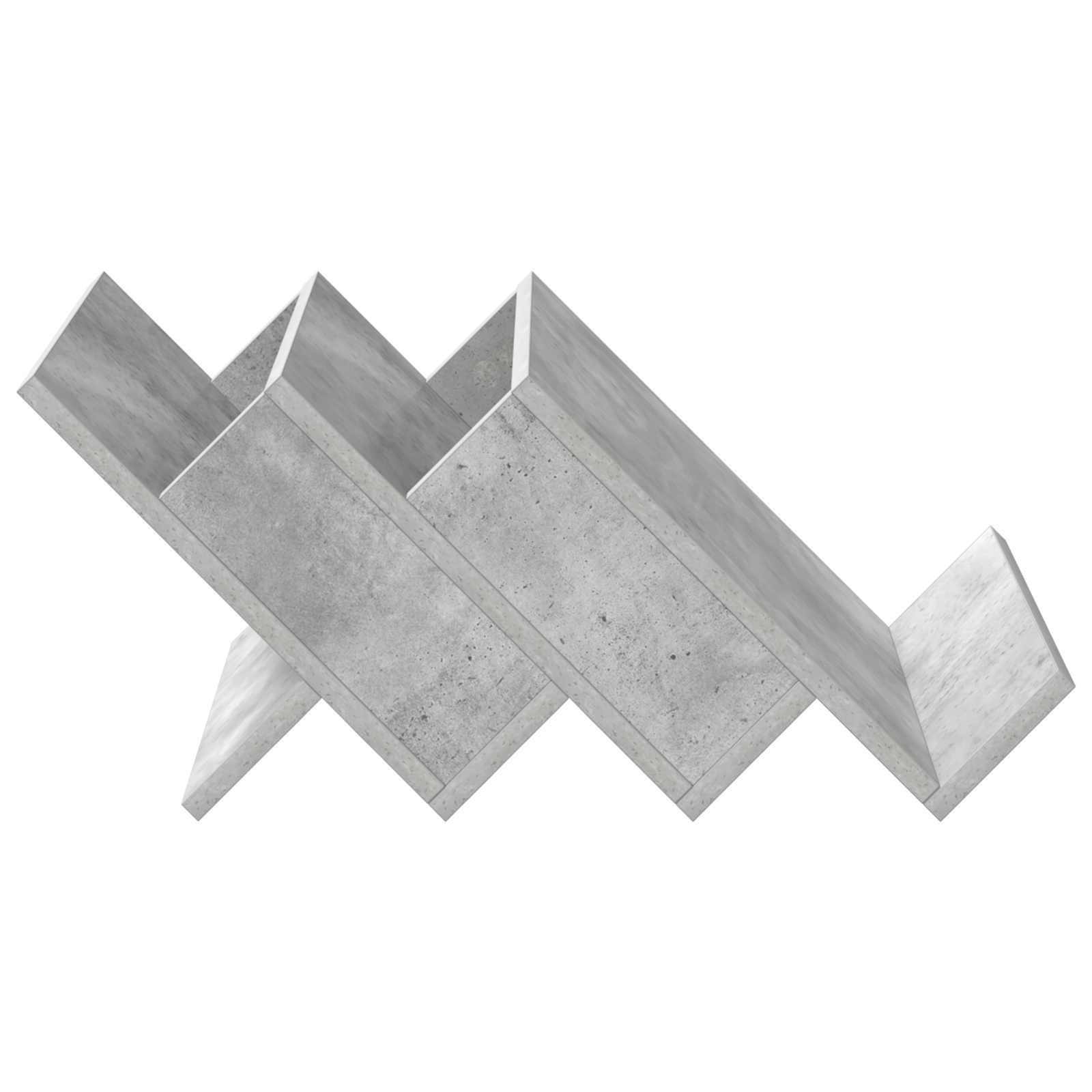 Tijdschrift Rek Concerte Grijs 53 x 40 x 28,5 cm Bewerkt hout is nu te koop bij PeponiXL, paradijselijk wonen!