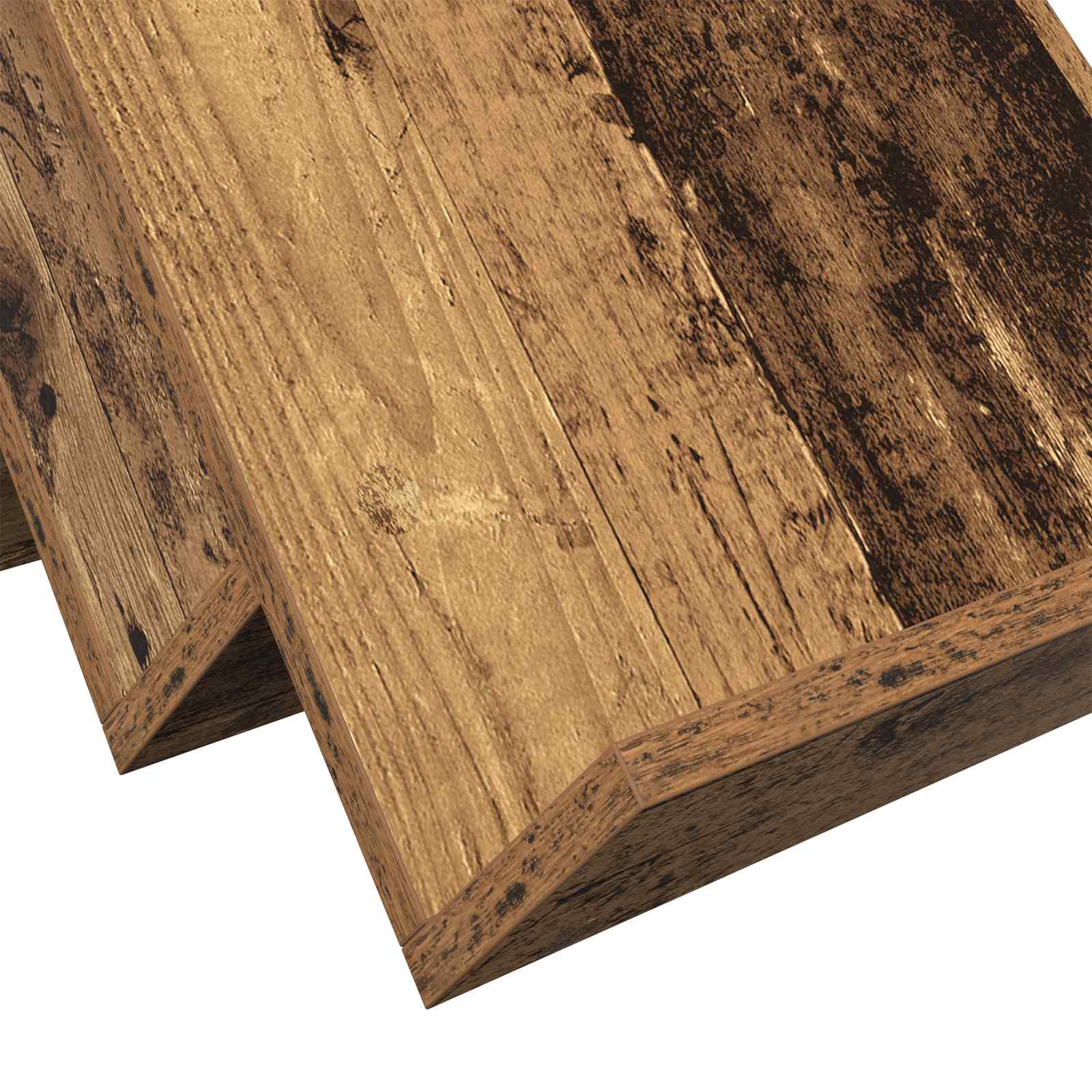 Tijdschrift Rek Oudhout 53 x 40 x 28,5 cm Bewerkt hout is nu te koop bij PeponiXL, paradijselijk wonen!