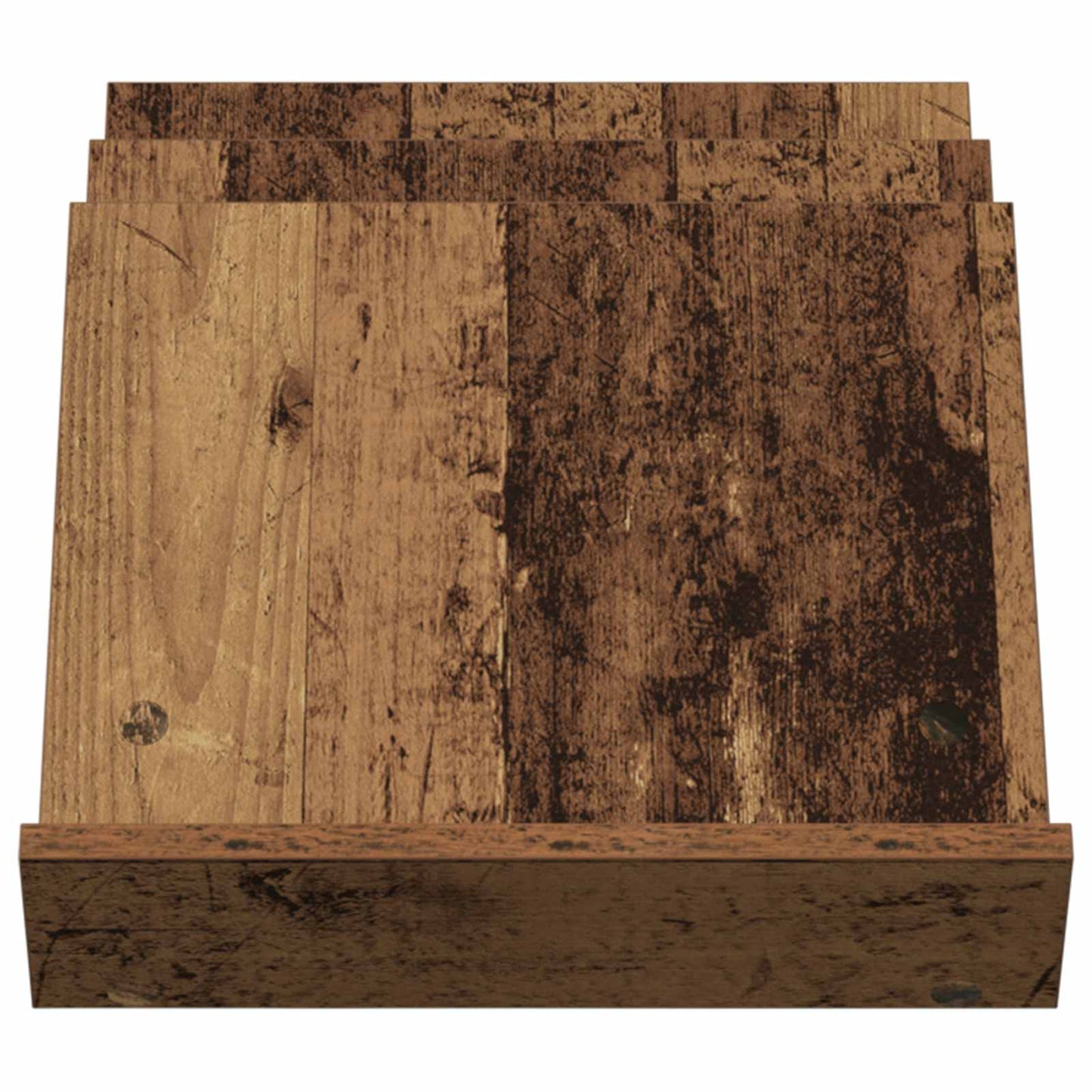 Tijdschrift Rek Oudhout 53 x 40 x 28,5 cm Bewerkt hout is nu te koop bij PeponiXL, paradijselijk wonen!
