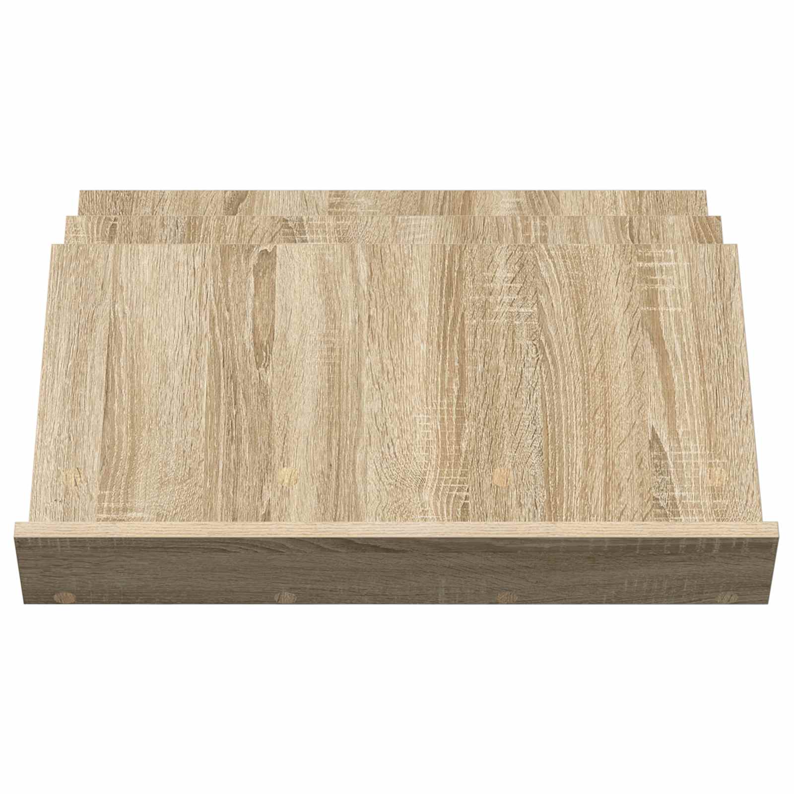 Tijdschrift Rek Sonoma Eiken 65 x 53 x 28,5 cm Bewerkt hout is nu te koop bij PeponiXL, paradijselijk wonen!