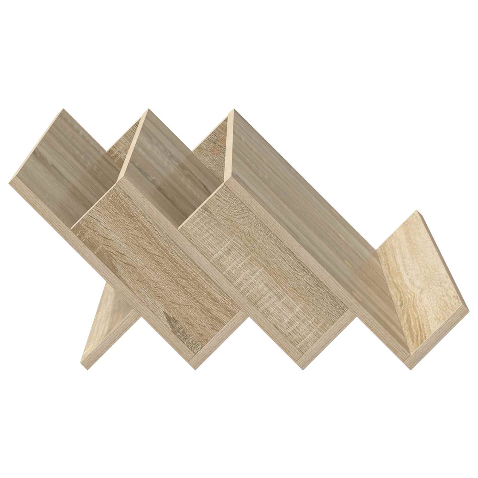 Tijdschrift Rek Sonoma Eiken 65 x 53 x 28,5 cm Bewerkt hout is nu te koop bij PeponiXL, paradijselijk wonen!