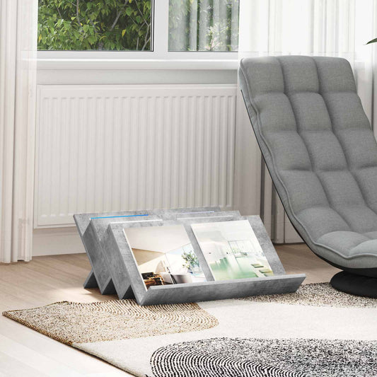 Tijdschrift Rek Concerte Grijs 65 x 53 x 28,5 cm Bewerkt hout is nu te koop bij PeponiXL, paradijselijk wonen!