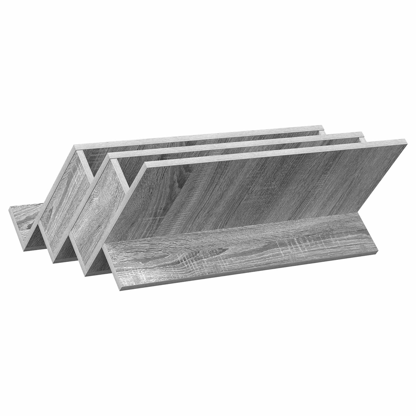 Tijdschrift Rek Grijs Sonoma 65 x 53 x 28,5 cm Bewerkt hout is nu te koop bij PeponiXL, paradijselijk wonen!