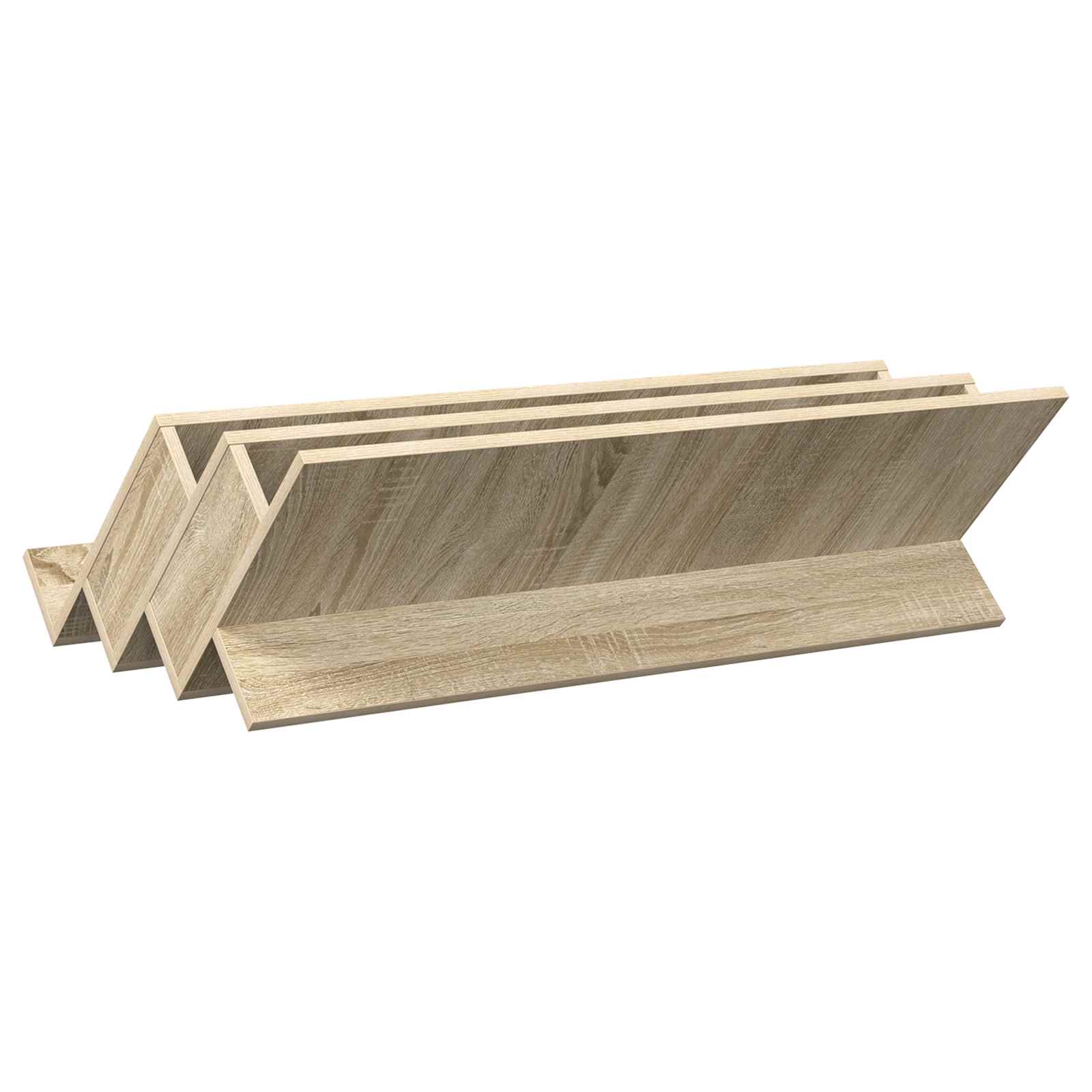 Tijdschrift Rek Sonoma Eiken 90 x 53 x 28,5 cm Bewerkt hout is nu te koop bij PeponiXL, paradijselijk wonen!