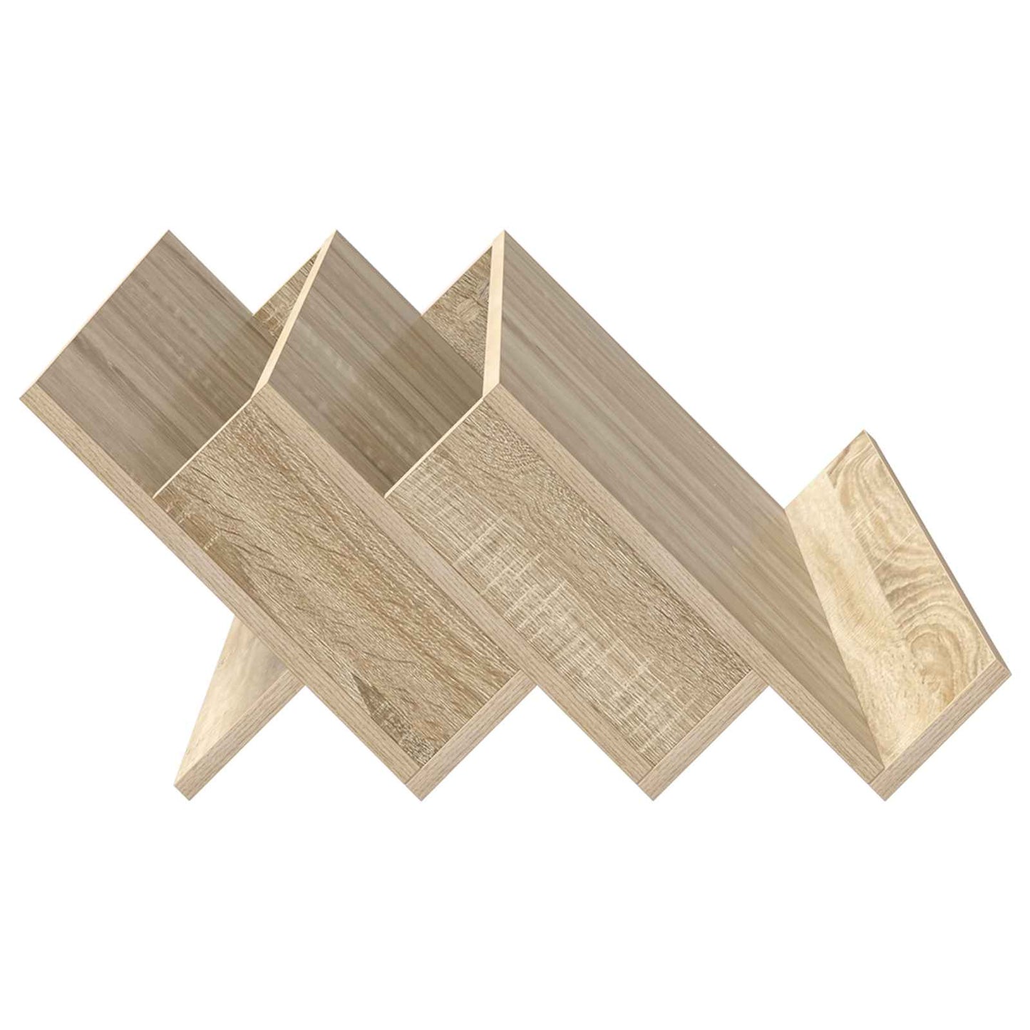 Tijdschrift Rek Sonoma Eiken 90 x 53 x 28,5 cm Bewerkt hout is nu te koop bij PeponiXL, paradijselijk wonen!