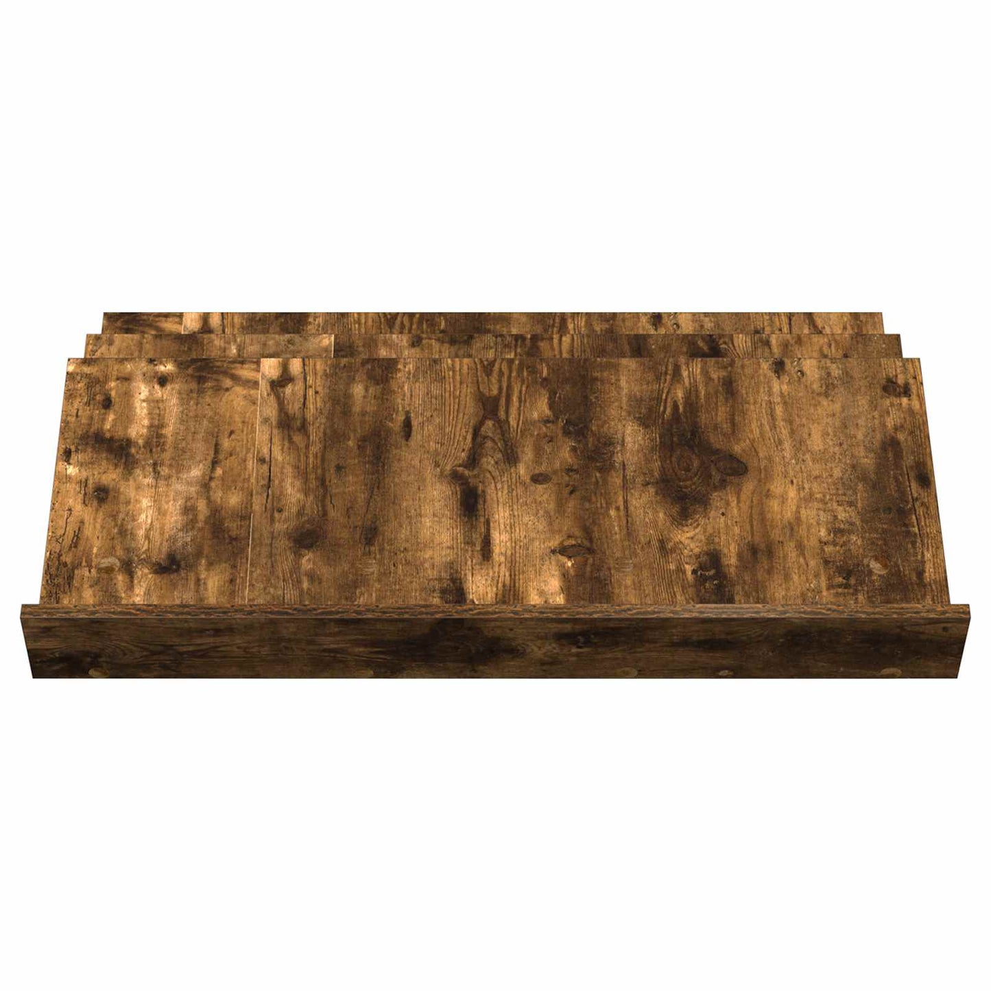 Tijdschrift Rek Gerookt eiken 90 x 53 x 28,5 cm Bewerkt hout is nu te koop bij PeponiXL, paradijselijk wonen!
