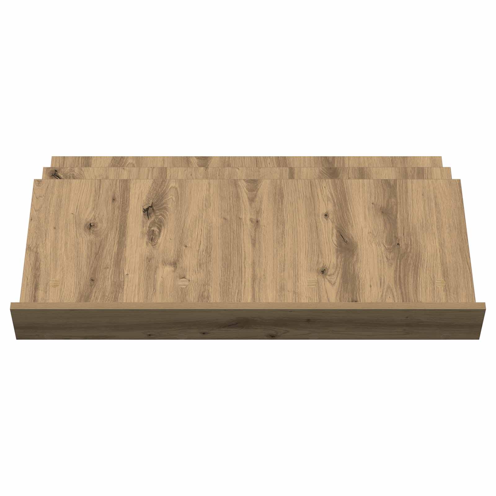 Tijdschrift Rek Artisan Eiken 90 x 53 x 28,5 cm Bewerkt hout is nu te koop bij PeponiXL, paradijselijk wonen!
