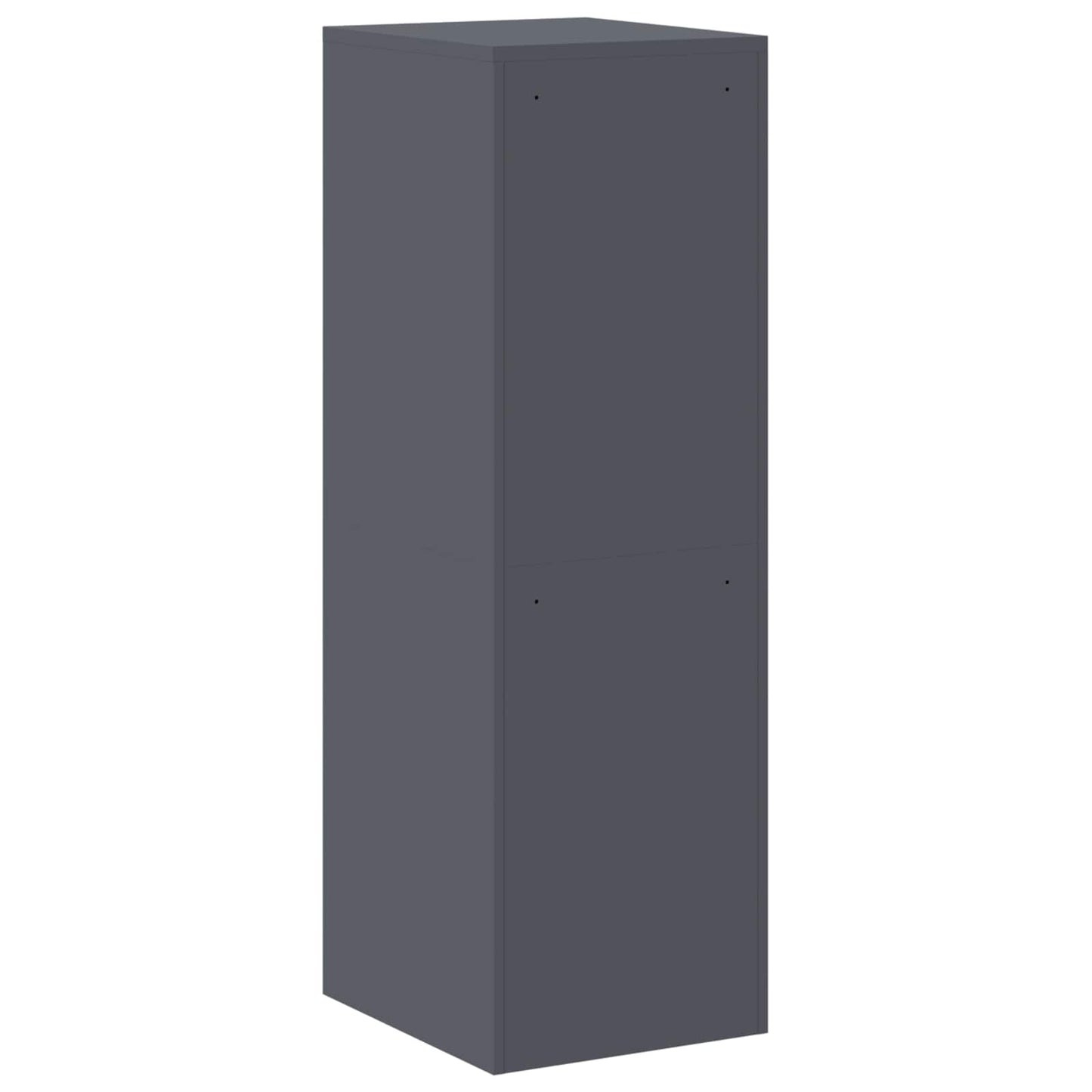 Bestandenkast met lade 2 pcs Antraciet 44 x 50 x 139 cm is nu te koop bij PeponiXL, paradijselijk wonen!