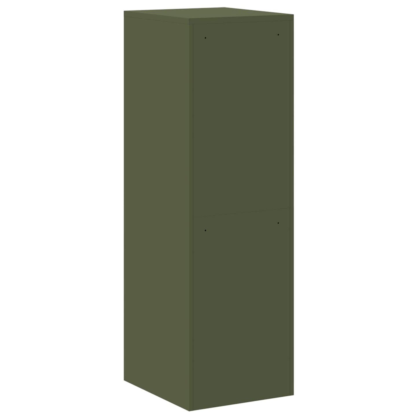 Bestandenkast met lade 2 pcs Olijf Groen 44 x 50 x 139 cm is nu te koop bij PeponiXL, paradijselijk wonen!