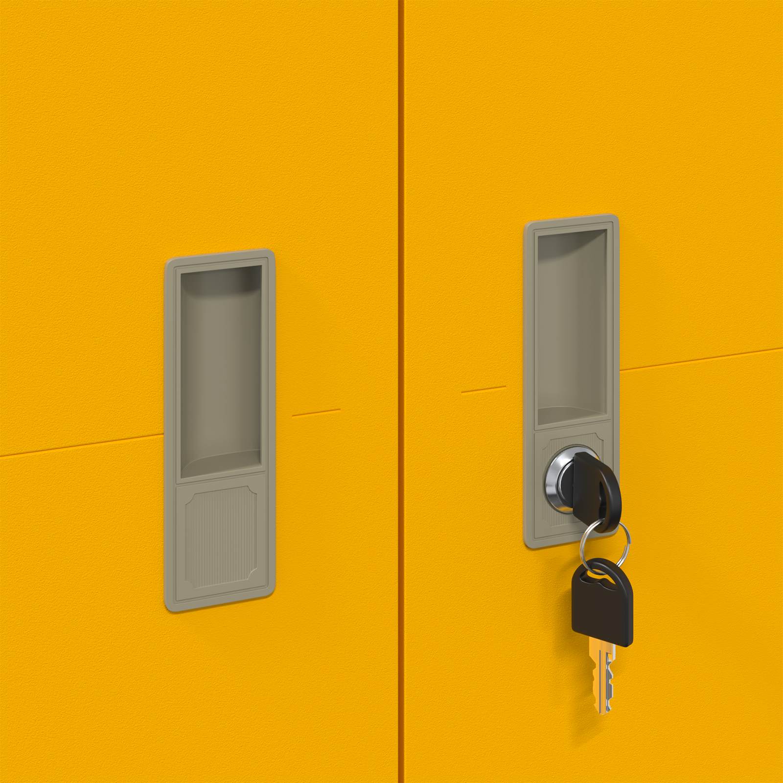 Opbergkast Mosterdgeel 90 x 40 x 140 cm Staal is nu te koop bij PeponiXL, paradijselijk wonen!