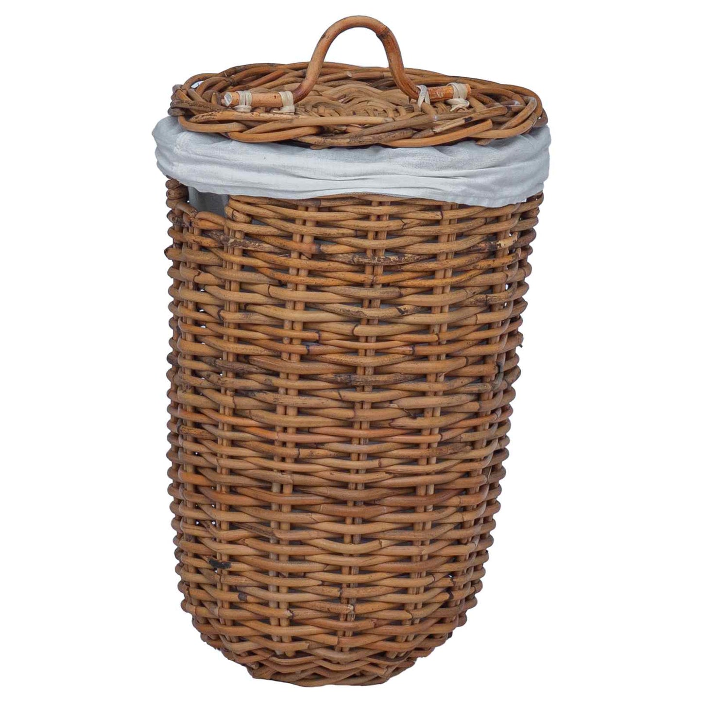 Wasmand 2 pcs Bruin Kubu Rattan is nu te koop bij PeponiXL, paradijselijk wonen!