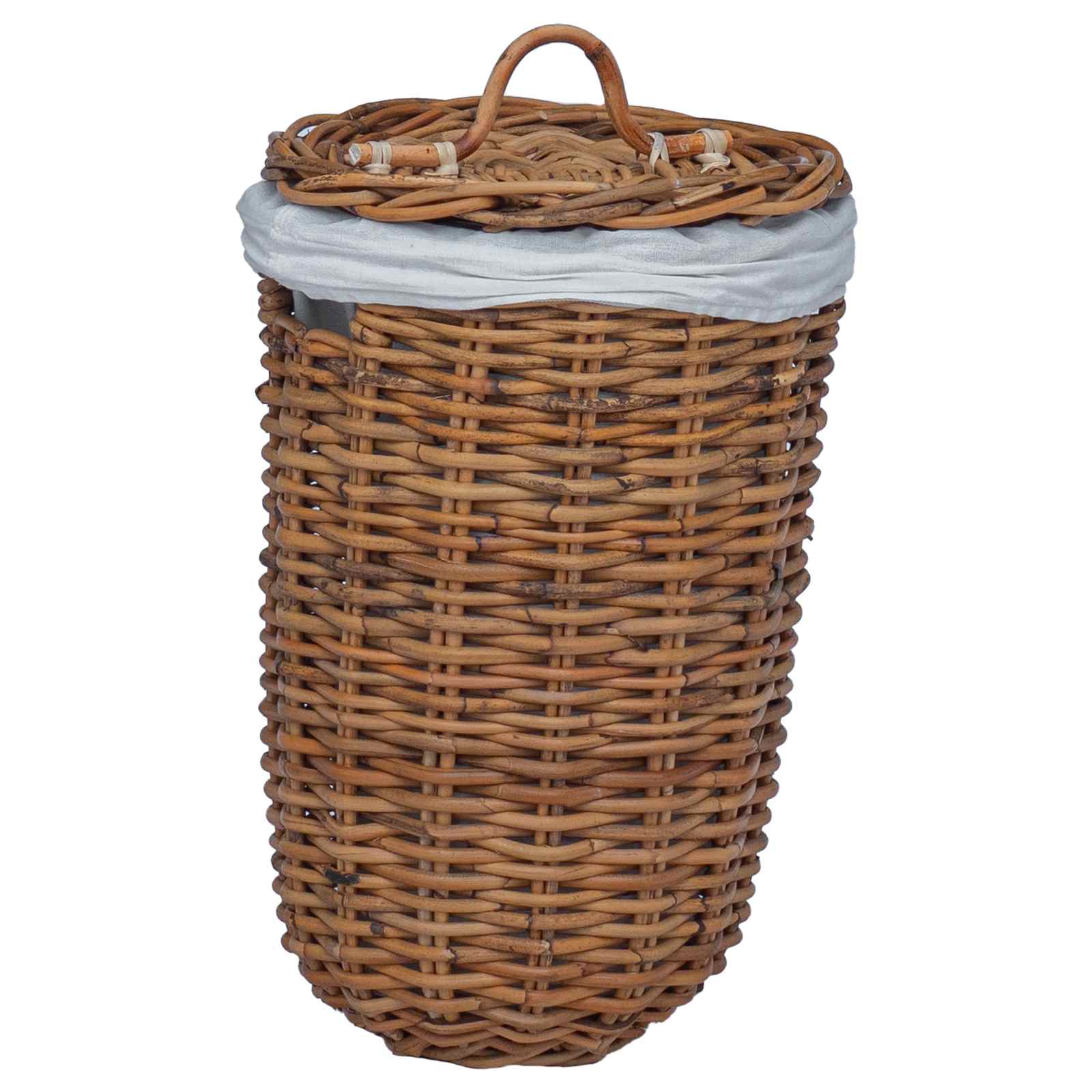 Wasmand 2 pcs Bruin Kubu Rattan is nu te koop bij PeponiXL, paradijselijk wonen!