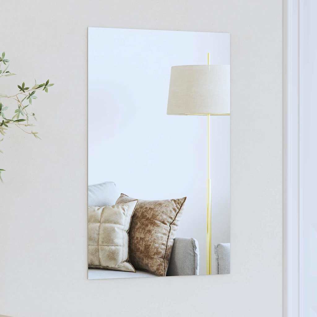 Wandspiegel Rechthoekig 60 x 40 cm gehard glas is nu te koop bij PeponiXL, paradijselijk wonen!