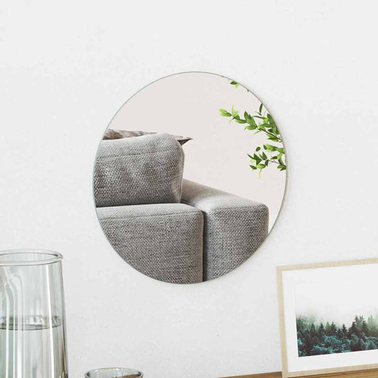 Wandspiegel Rond Ø 30 cm gehard glas is nu te koop bij PeponiXL, paradijselijk wonen!