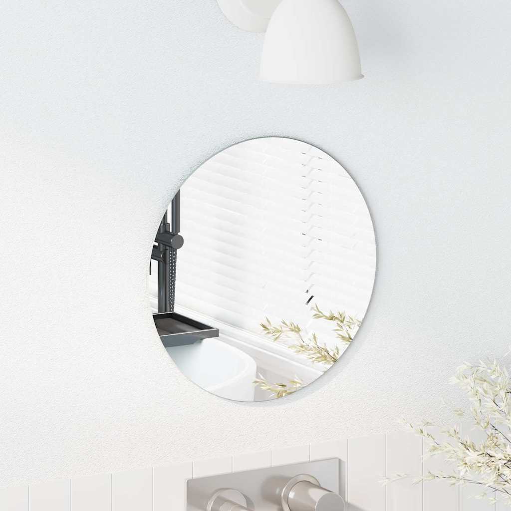 Wandspiegel Rond Ø 30 cm gehard glas is nu te koop bij PeponiXL, paradijselijk wonen!